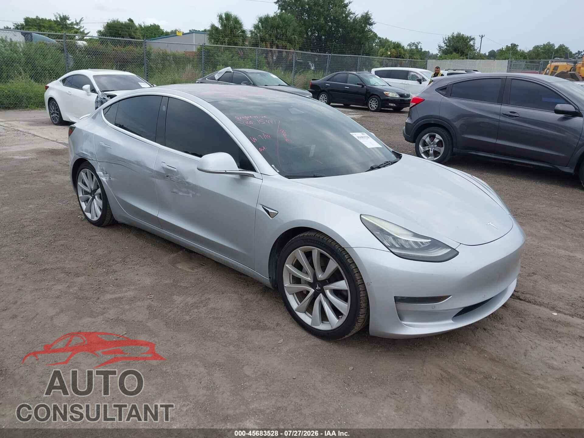 TESLA MODEL 3 2018 - 5YJ3E1EA6JF048448