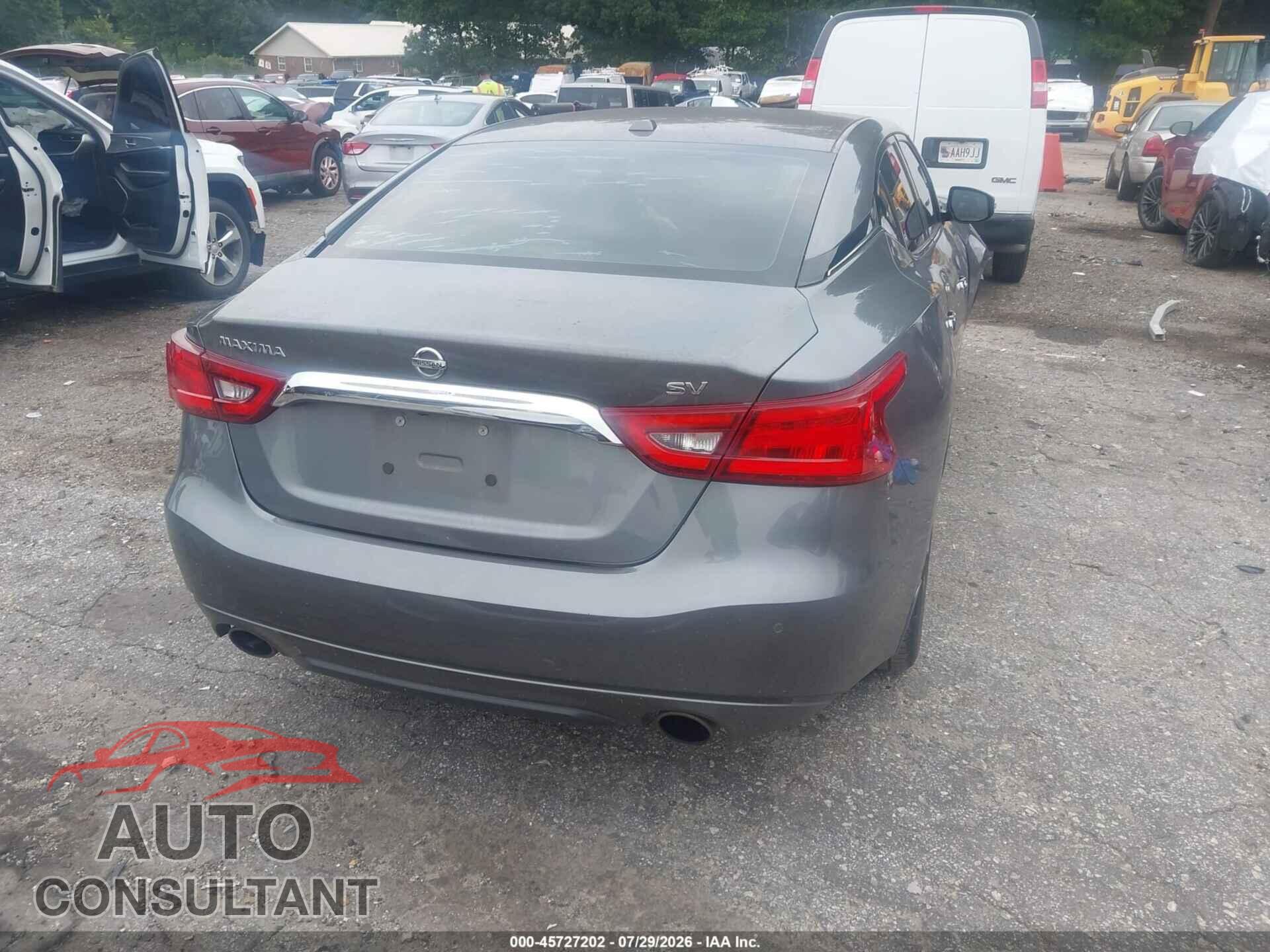 NISSAN MAXIMA 2017 - 1N4AA6AP1HC450773
