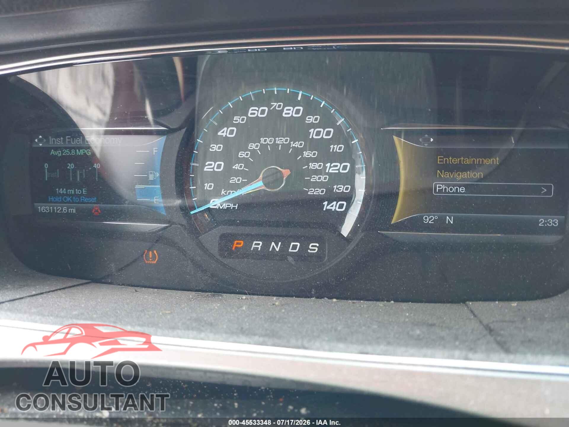 FORD TAURUS 2017 - 1FAHP2E87HG130276