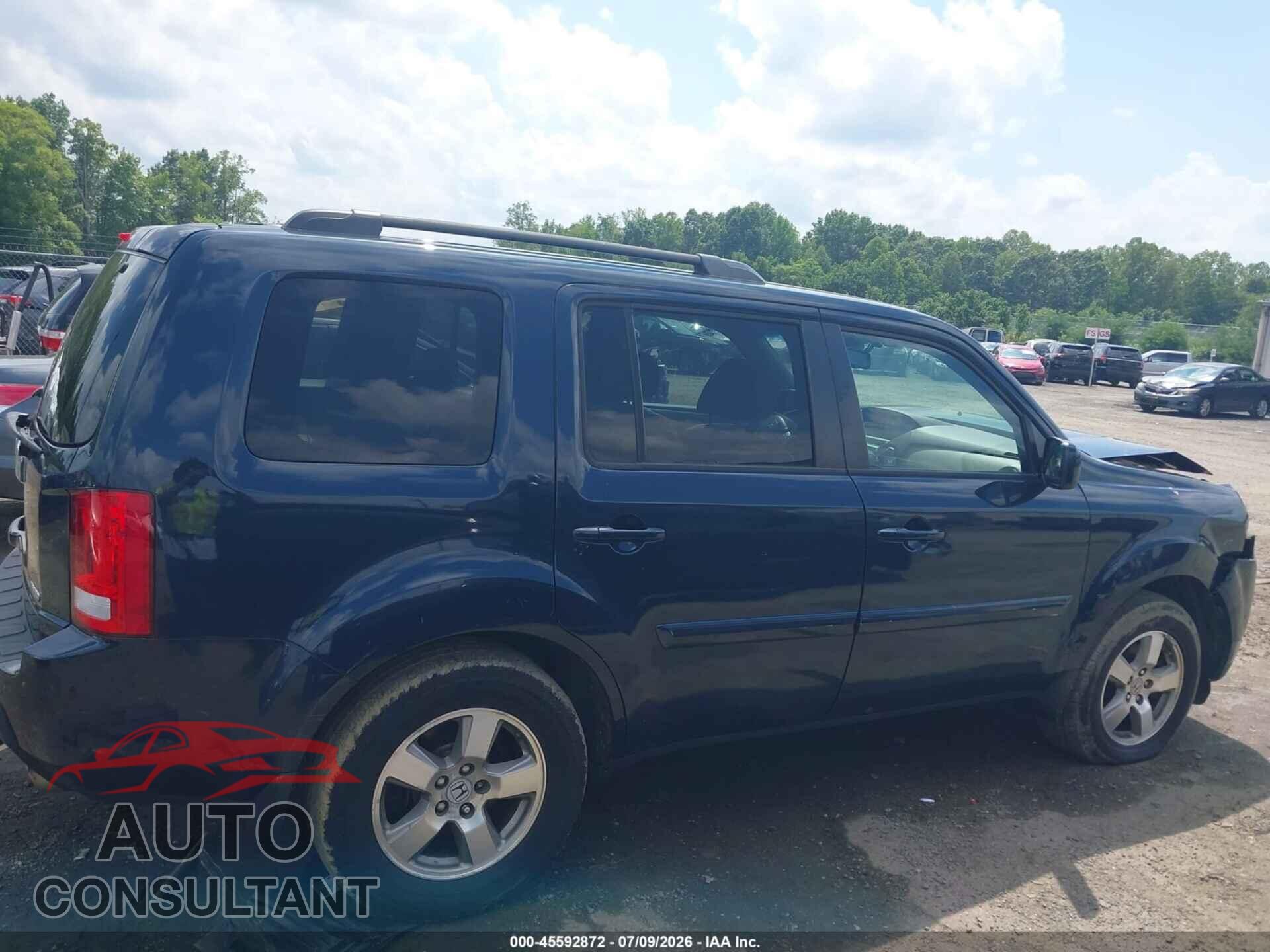 HONDA PILOT 2011 - 5FNYF4H79BB081269