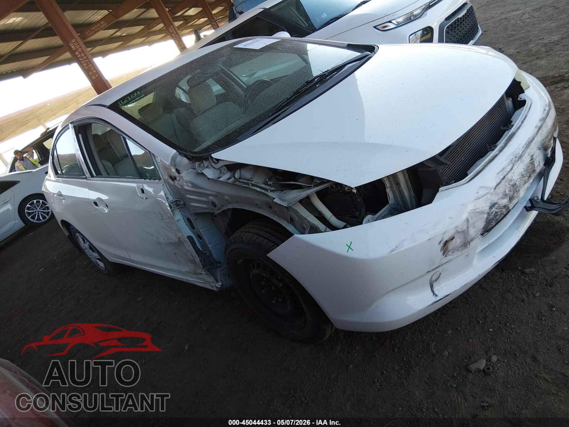 HONDA CIVIC 2012 - 2HGFB2F54CH612366