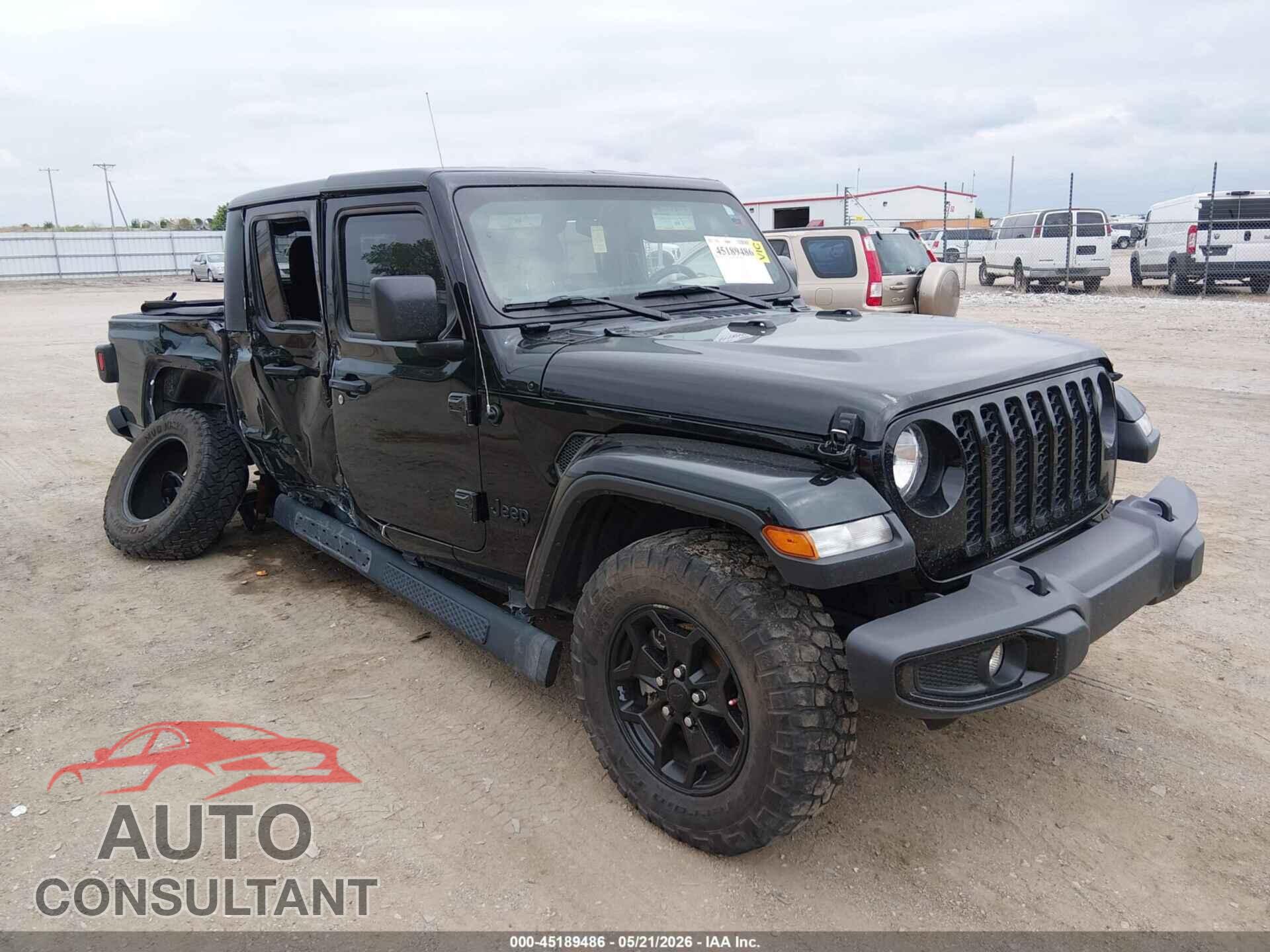 JEEP GLADIATOR 2021 - 1C6HJTAG4ML519514