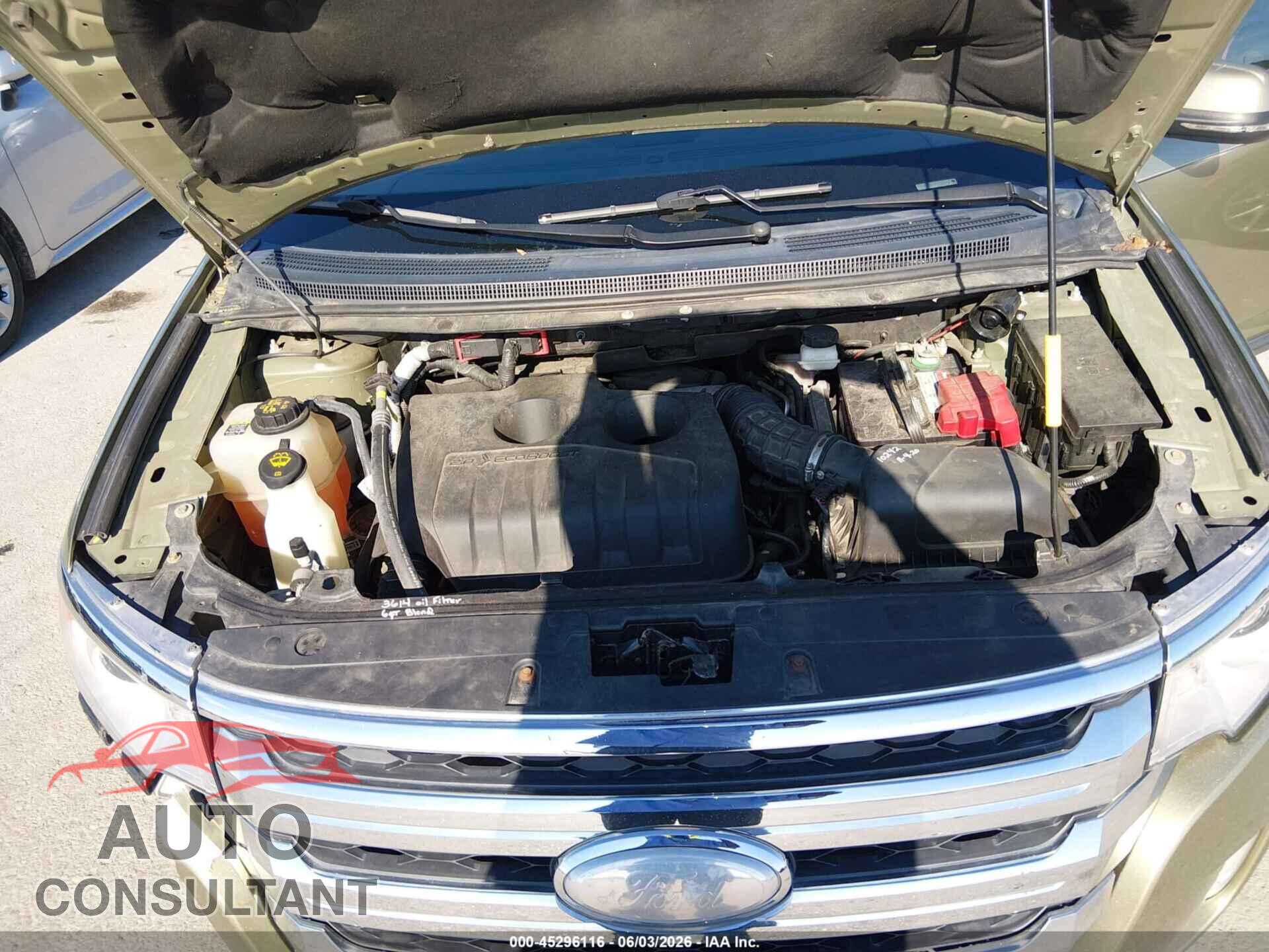 FORD EDGE 2013 - 2FMDK3K98DBA40268