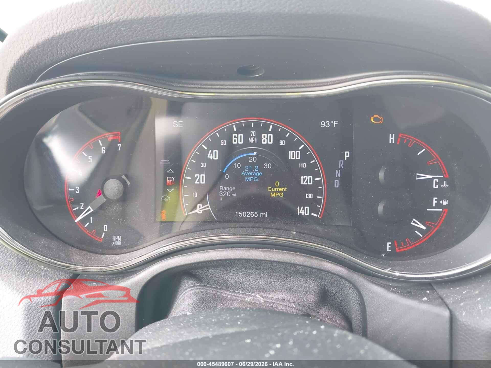 DODGE DURANGO 2018 - 1C4RDJDG7JC346233