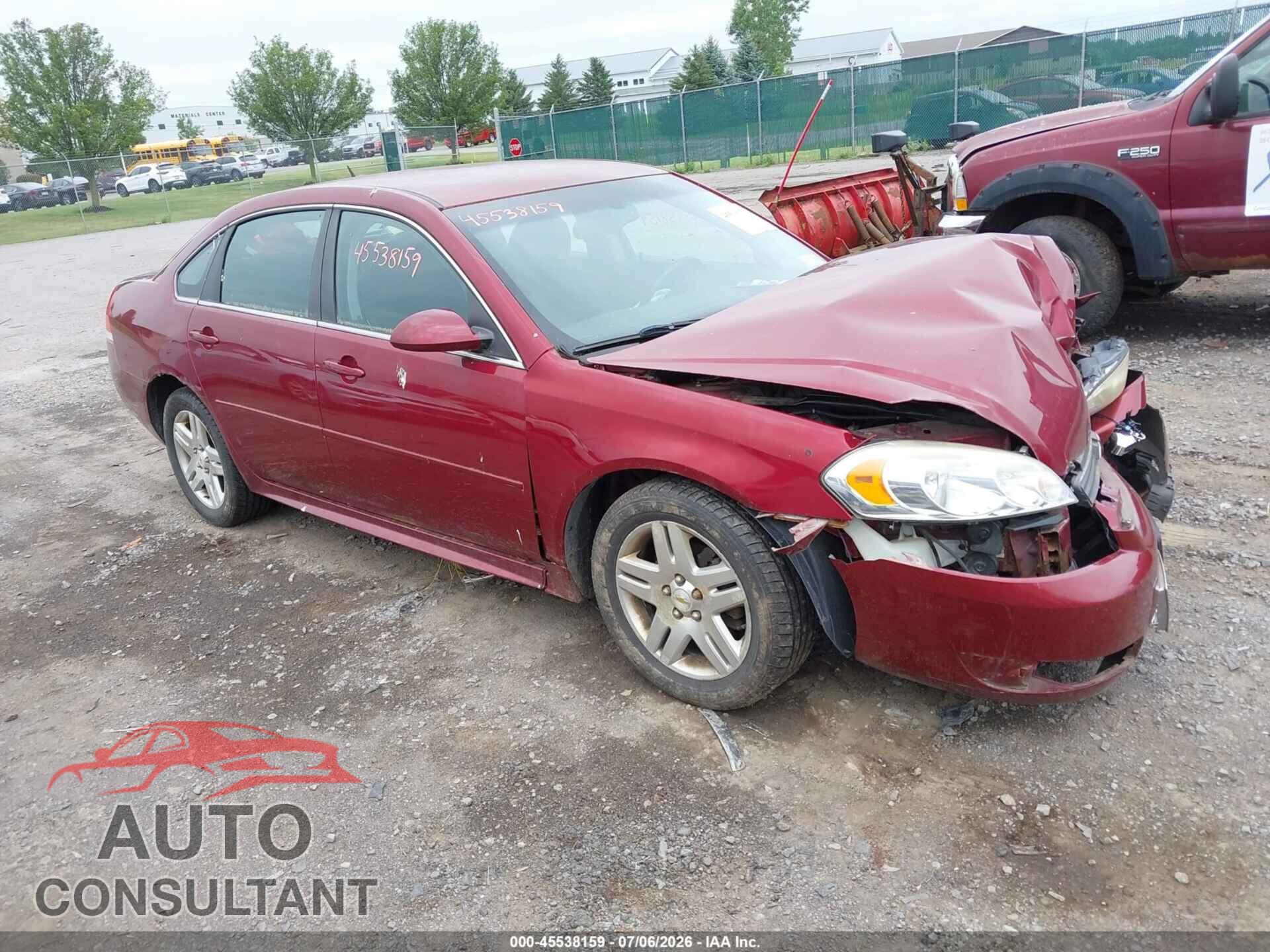 CHEVROLET IMPALA 2010 - 2G1WB5EN8A1237386