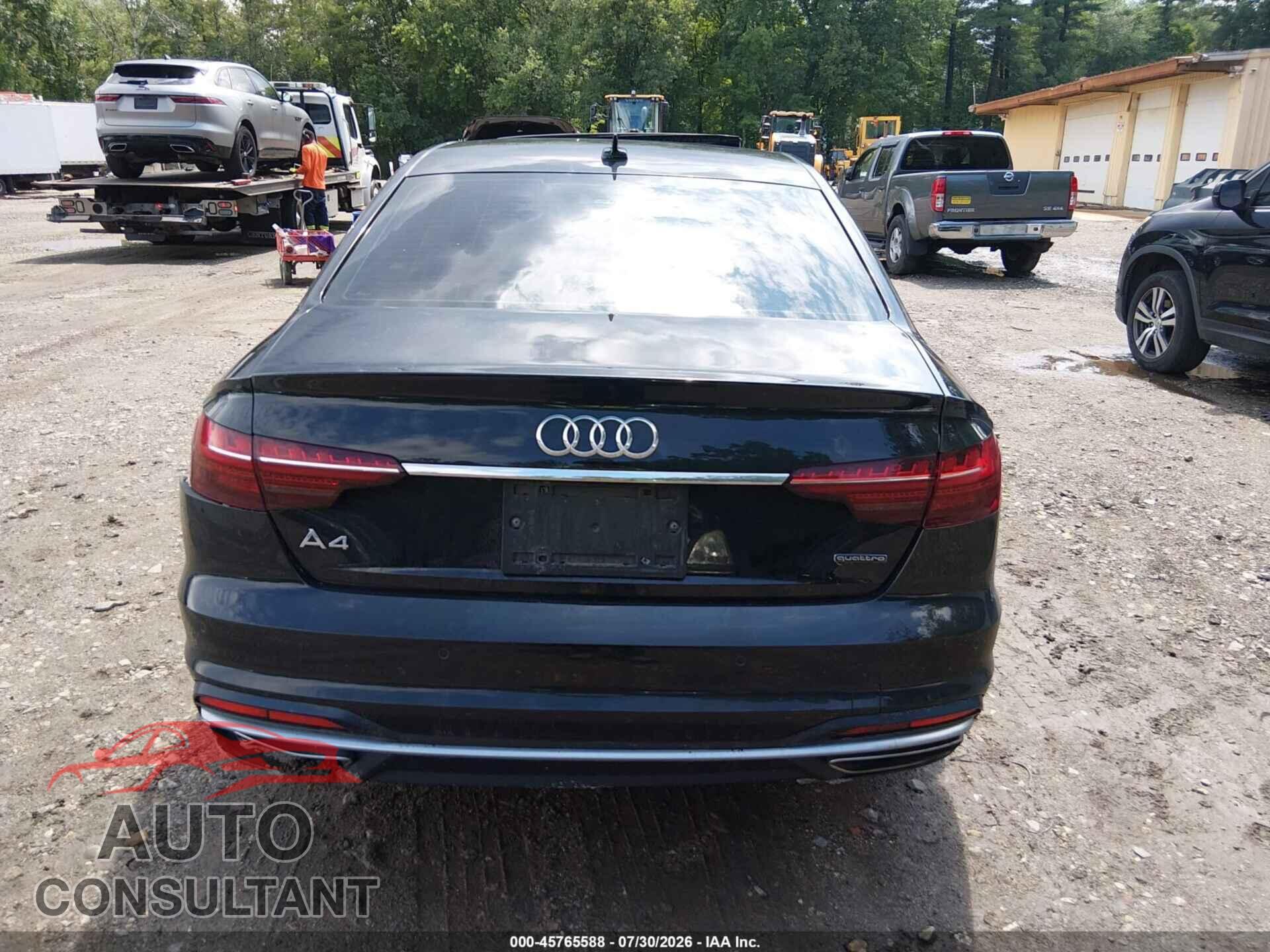 AUDI A4 2021 - WAUDAAF42MA061376