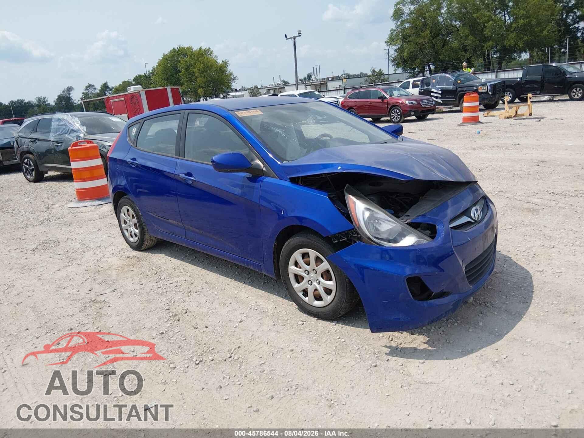 HYUNDAI ACCENT 2013 - KMHCT5AE5DU064573