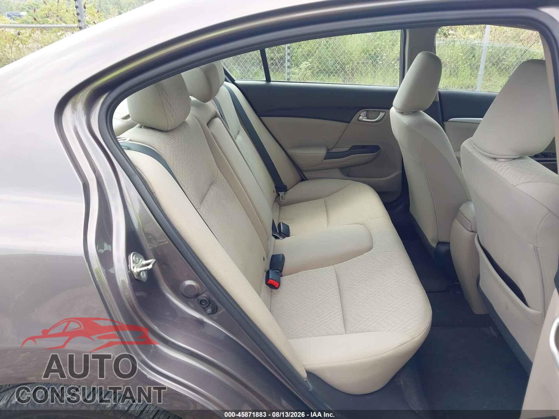 HONDA CIVIC 2015 - 19XFB2F89FE280966