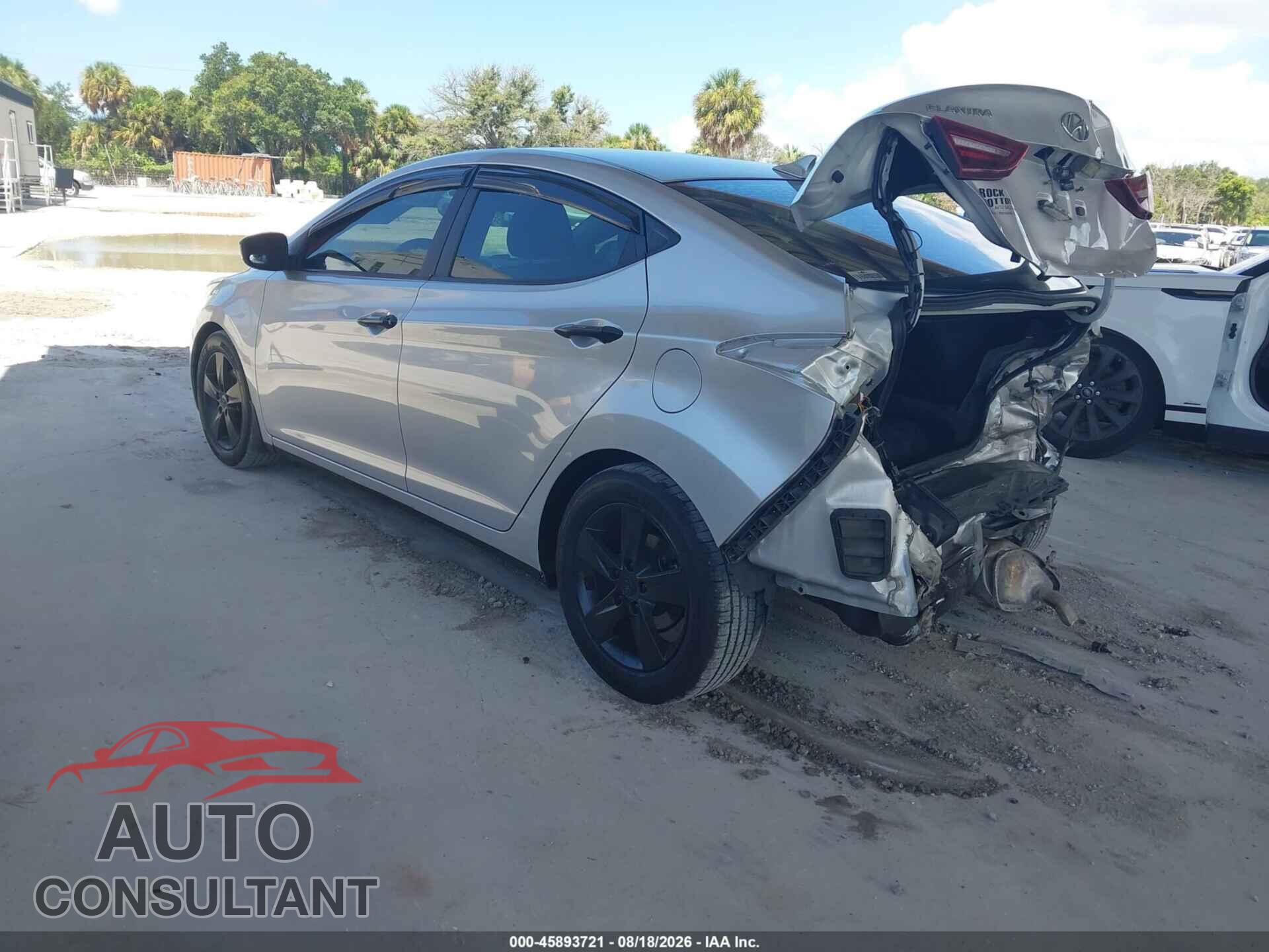 HYUNDAI ELANTRA 2012 - KMHDH4AE6CU176068