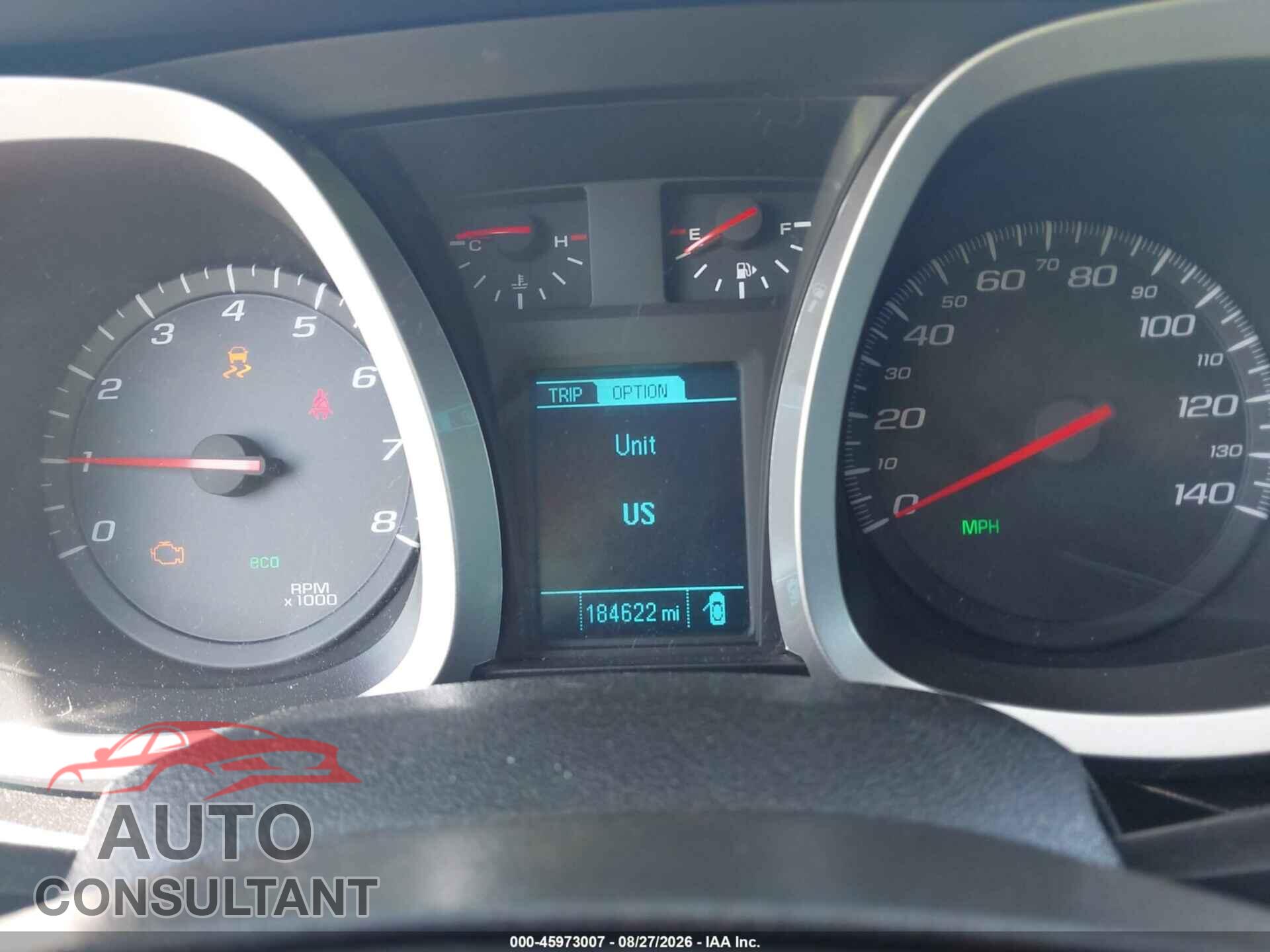 CHEVROLET EQUINOX 2015 - 2GNALAEK4F1102711