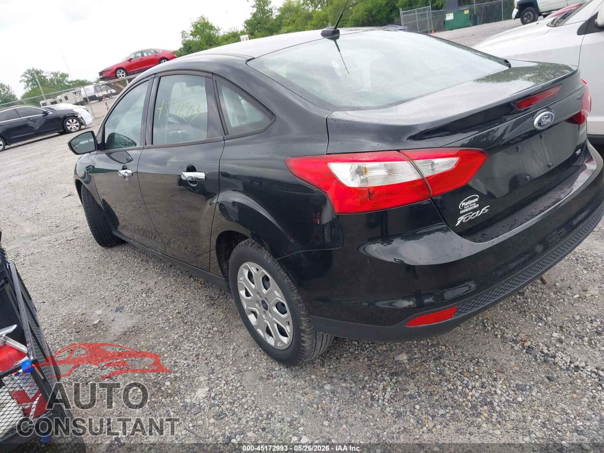 FORD FOCUS 2012 - 1FAHP3F21CL350903