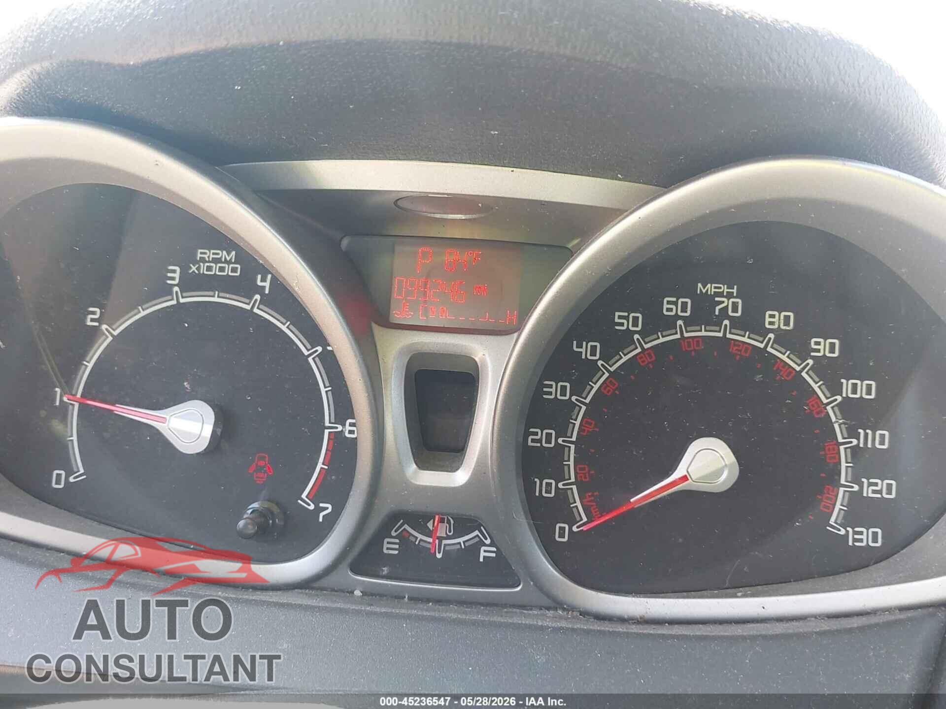 FORD FIESTA 2013 - 3FADP4EJ9DM199855