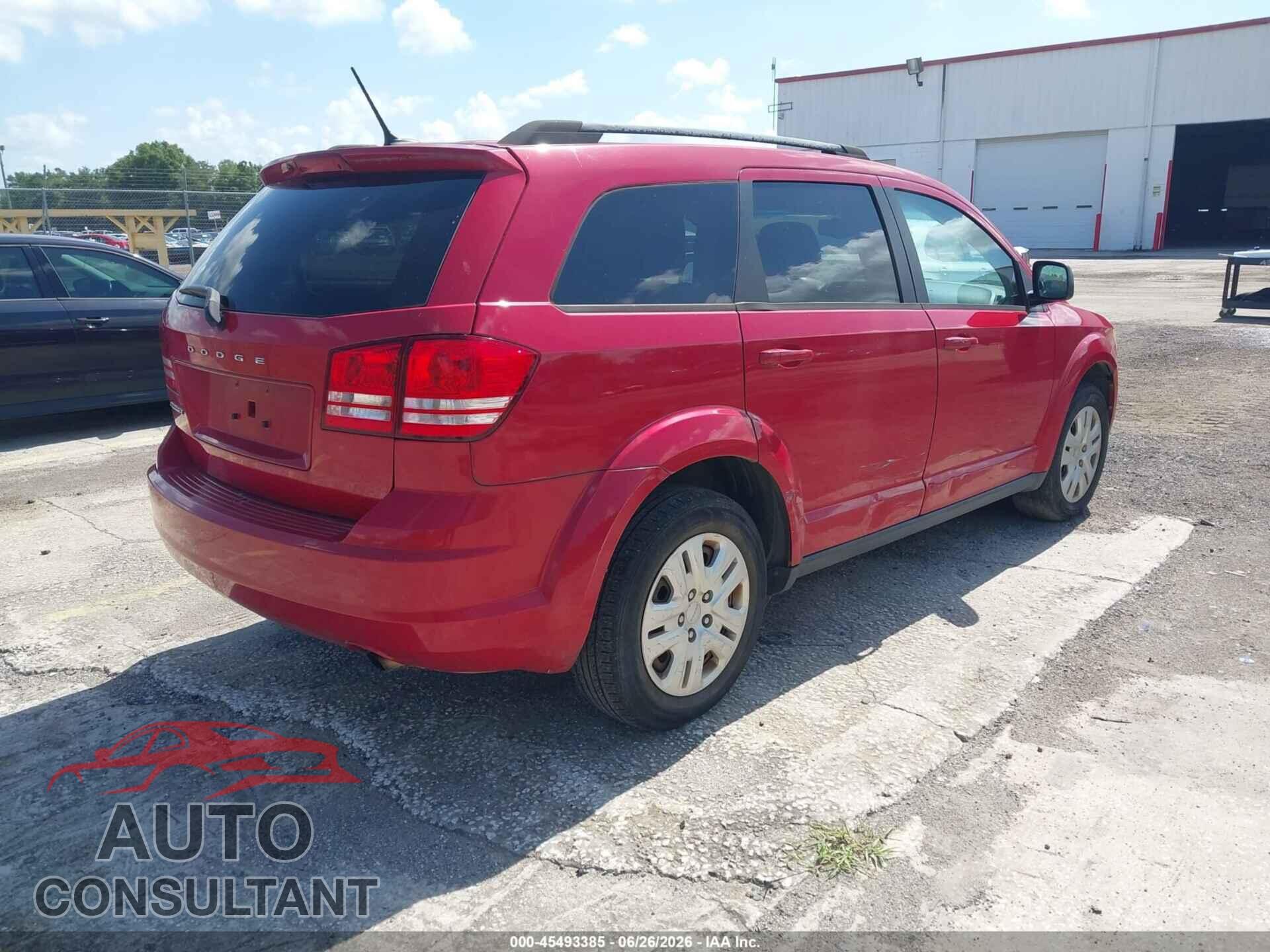 DODGE JOURNEY 2017 - 3C4PDCAB0HT638283