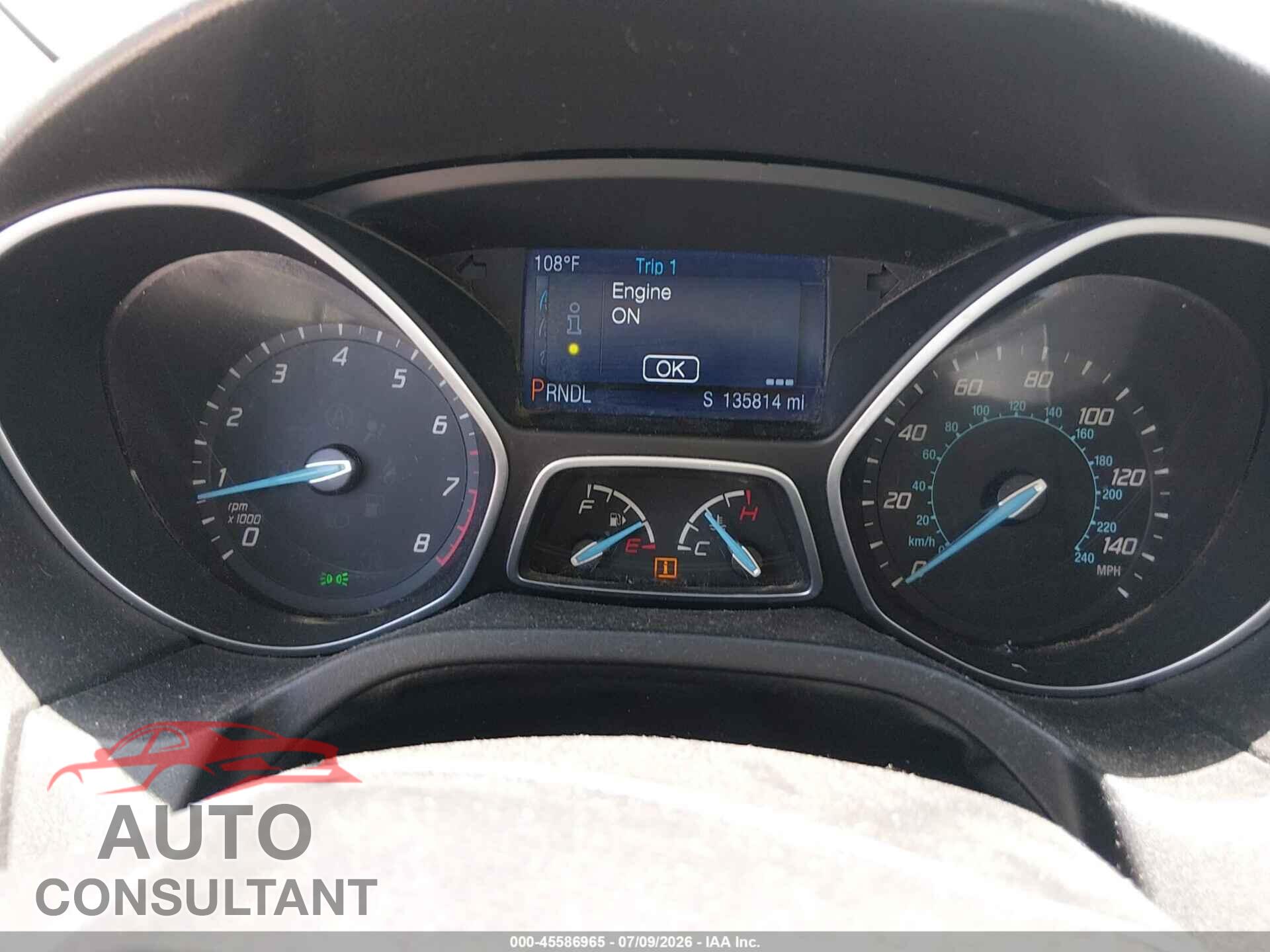 FORD FOCUS 2012 - 1FAHP3F22CL455899