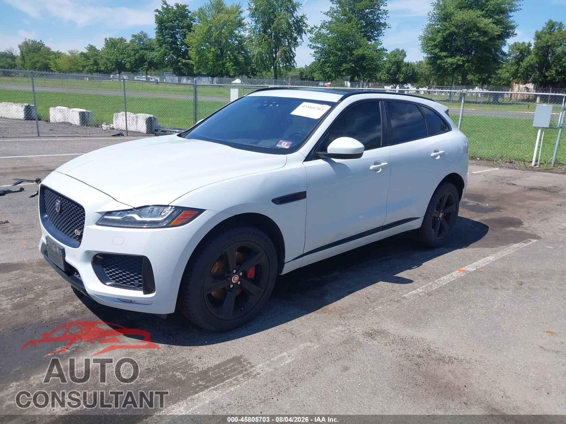 JAGUAR F-PACE 2018 - SADCM2FV6JA261035
