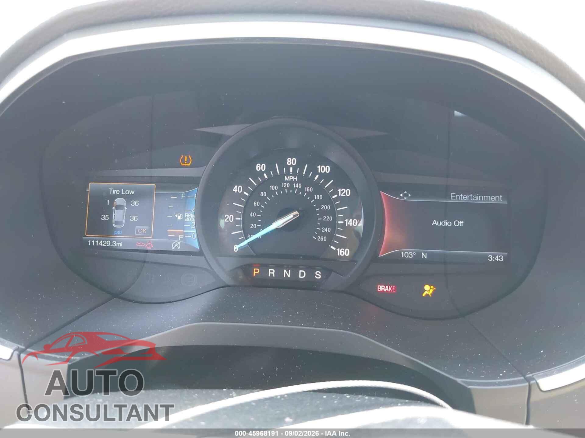 FORD EDGE 2019 - 2FMPK4K95KBB48072