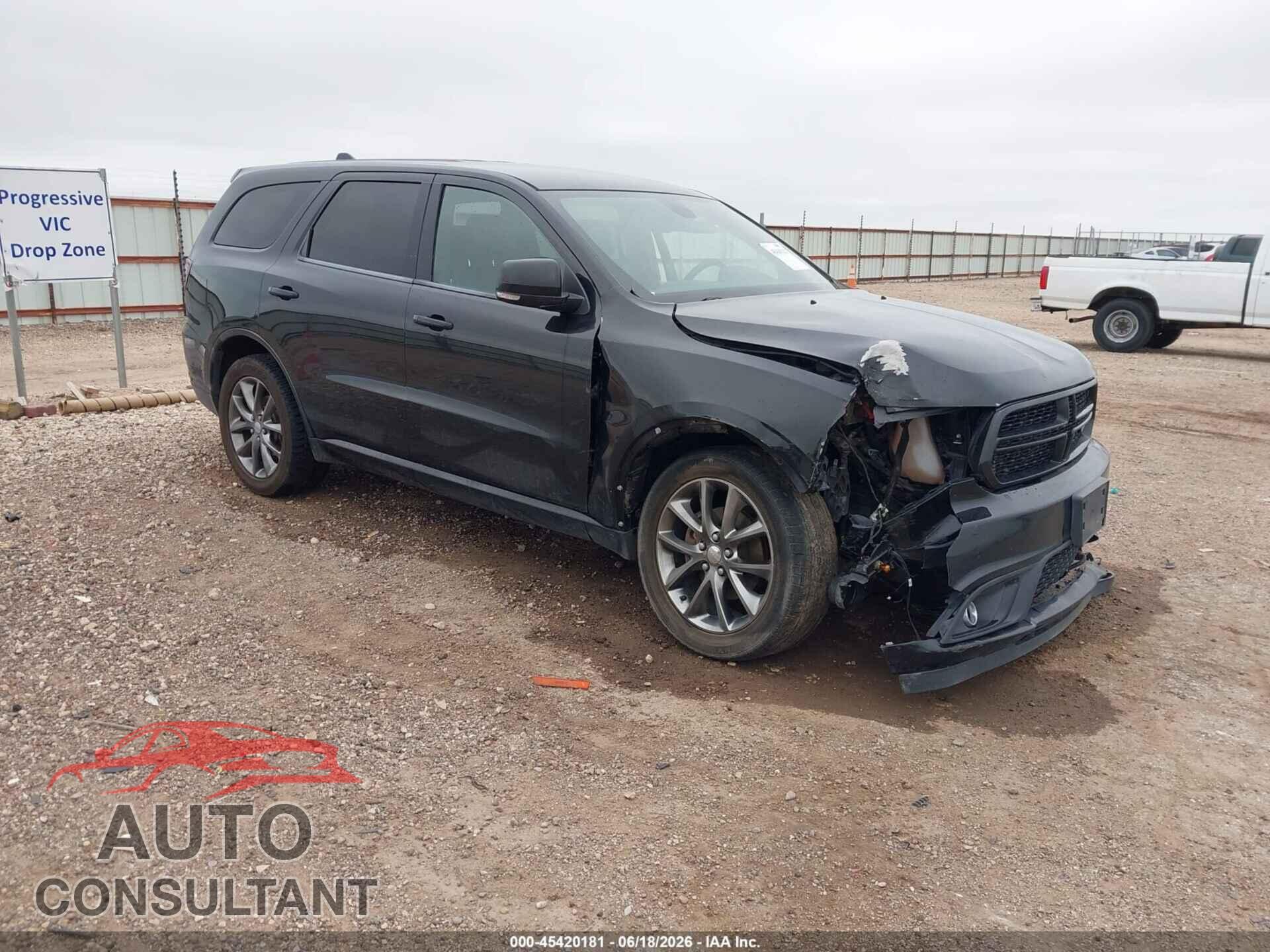 DODGE DURANGO 2015 - 1C4RDJDG8FC114621