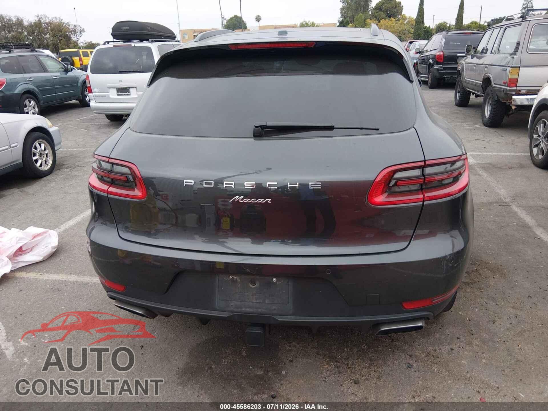 PORSCHE MACAN 2017 - WP1AA2A57HLB83655