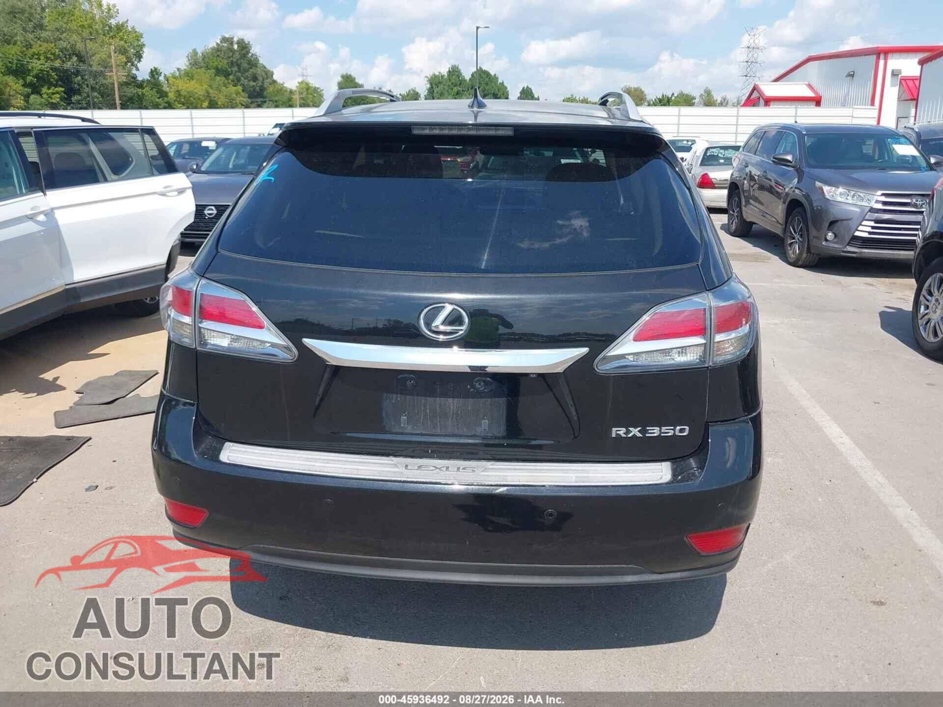 LEXUS RX 2014 - 2T2BK1BA9EC239683