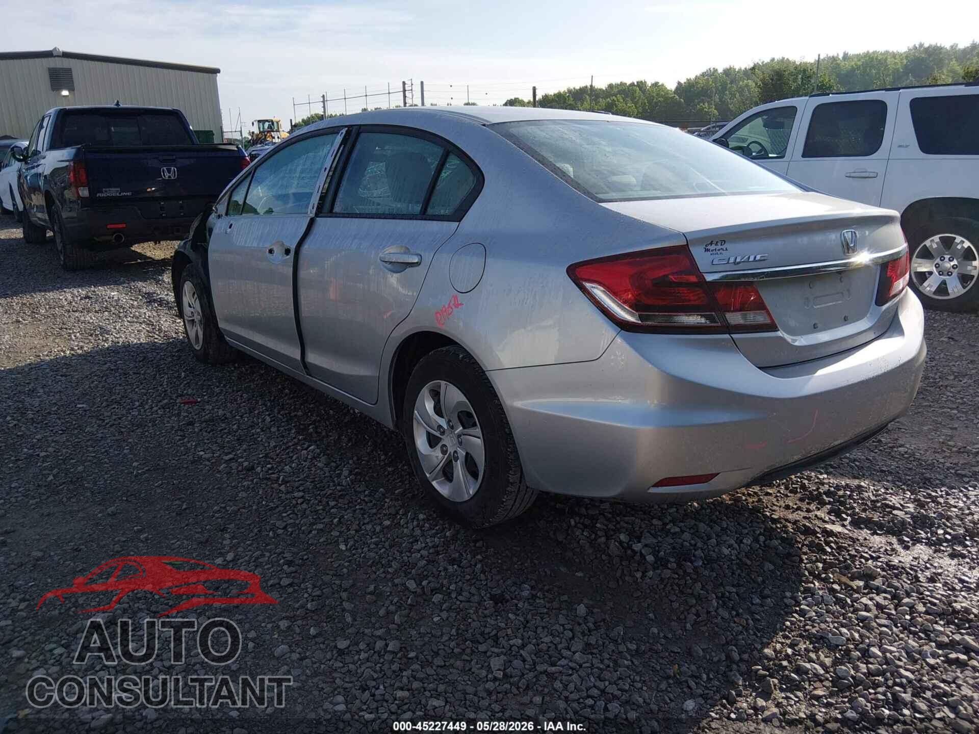 HONDA CIVIC 2014 - 19XFB2F57EE218762
