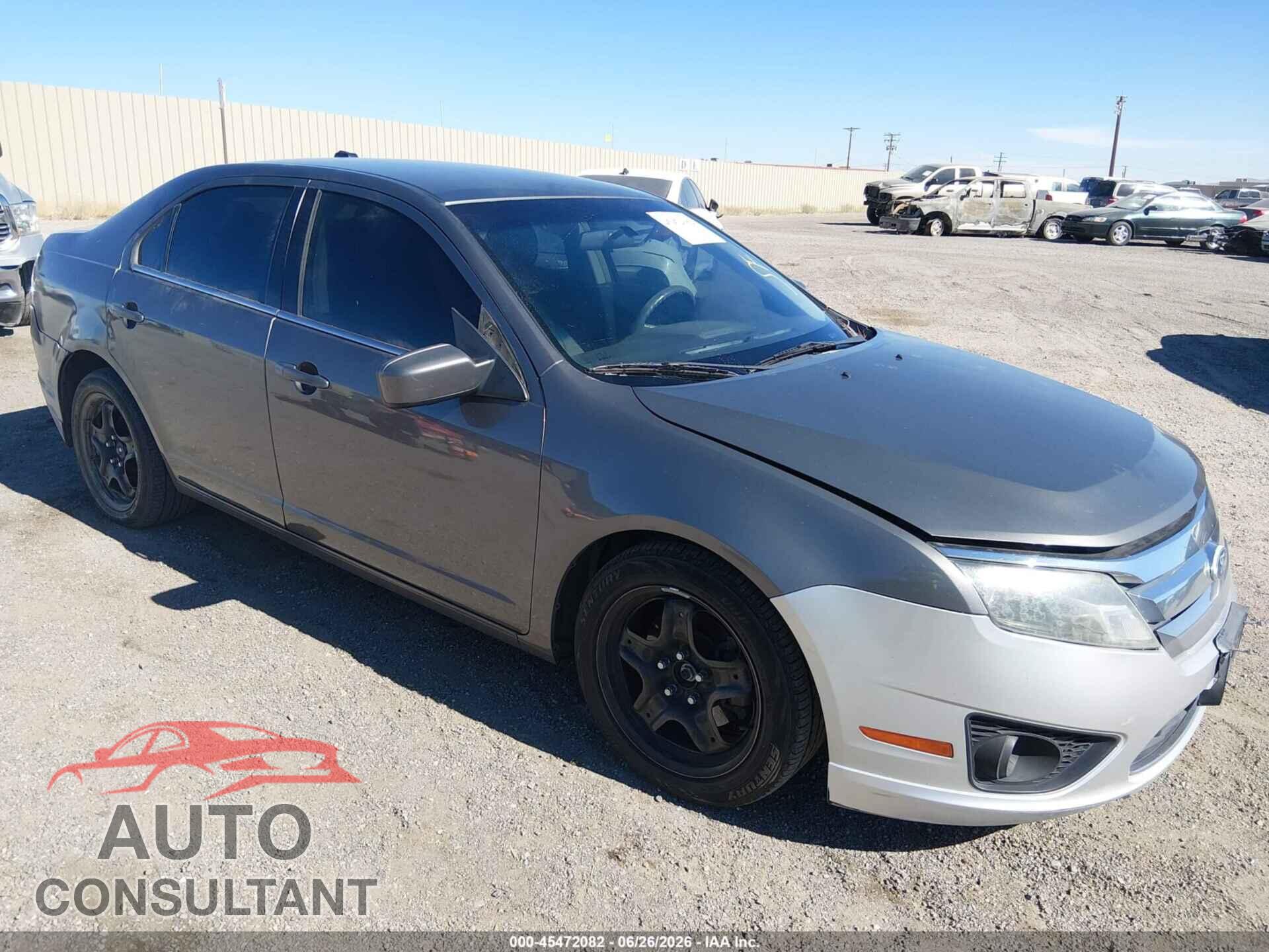 FORD FUSION 2011 - 3FAHP0HA3BR281117