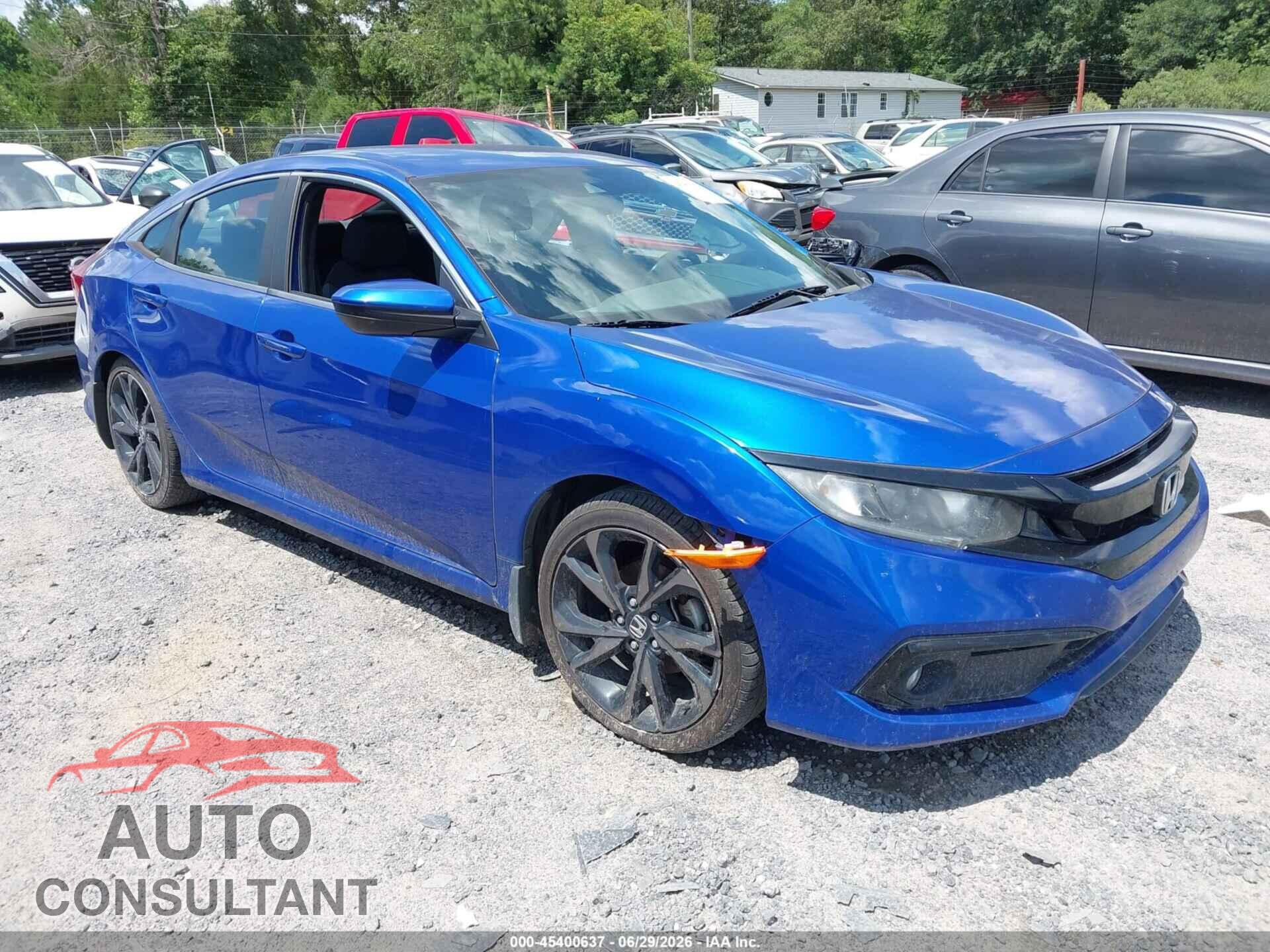 HONDA CIVIC 2020 - 19XFC2F80LE010761
