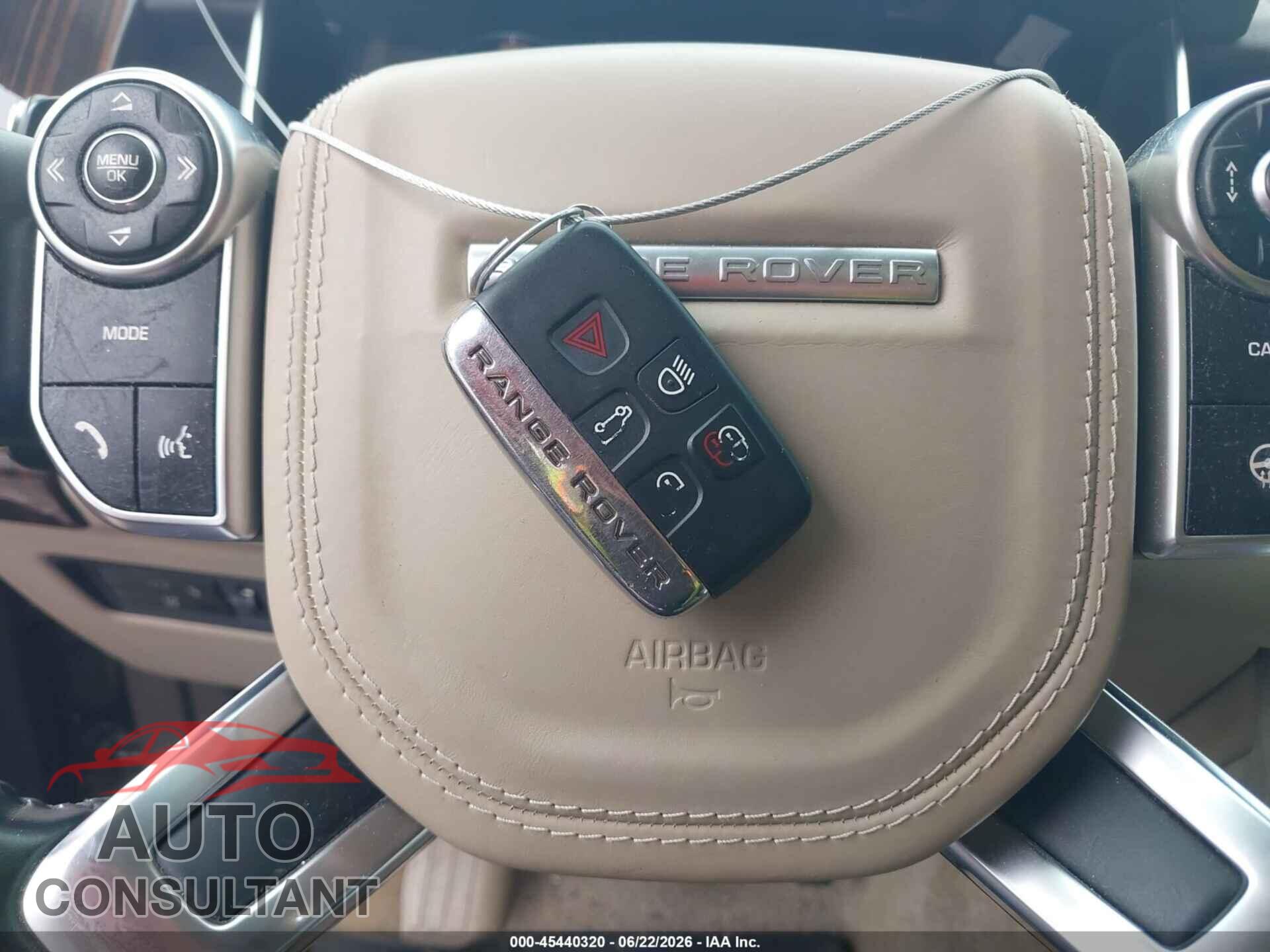 LAND ROVER RANGE ROVER 2015 - SALGS2VF3FA242228