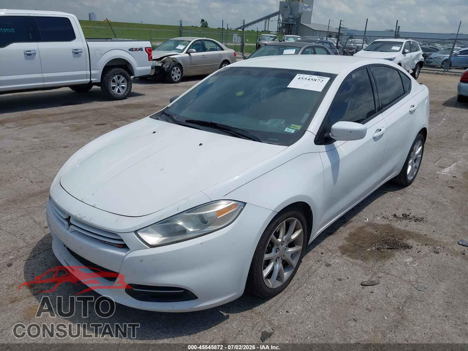 DODGE DART 2014 - 1C3CDFAA5ED724119