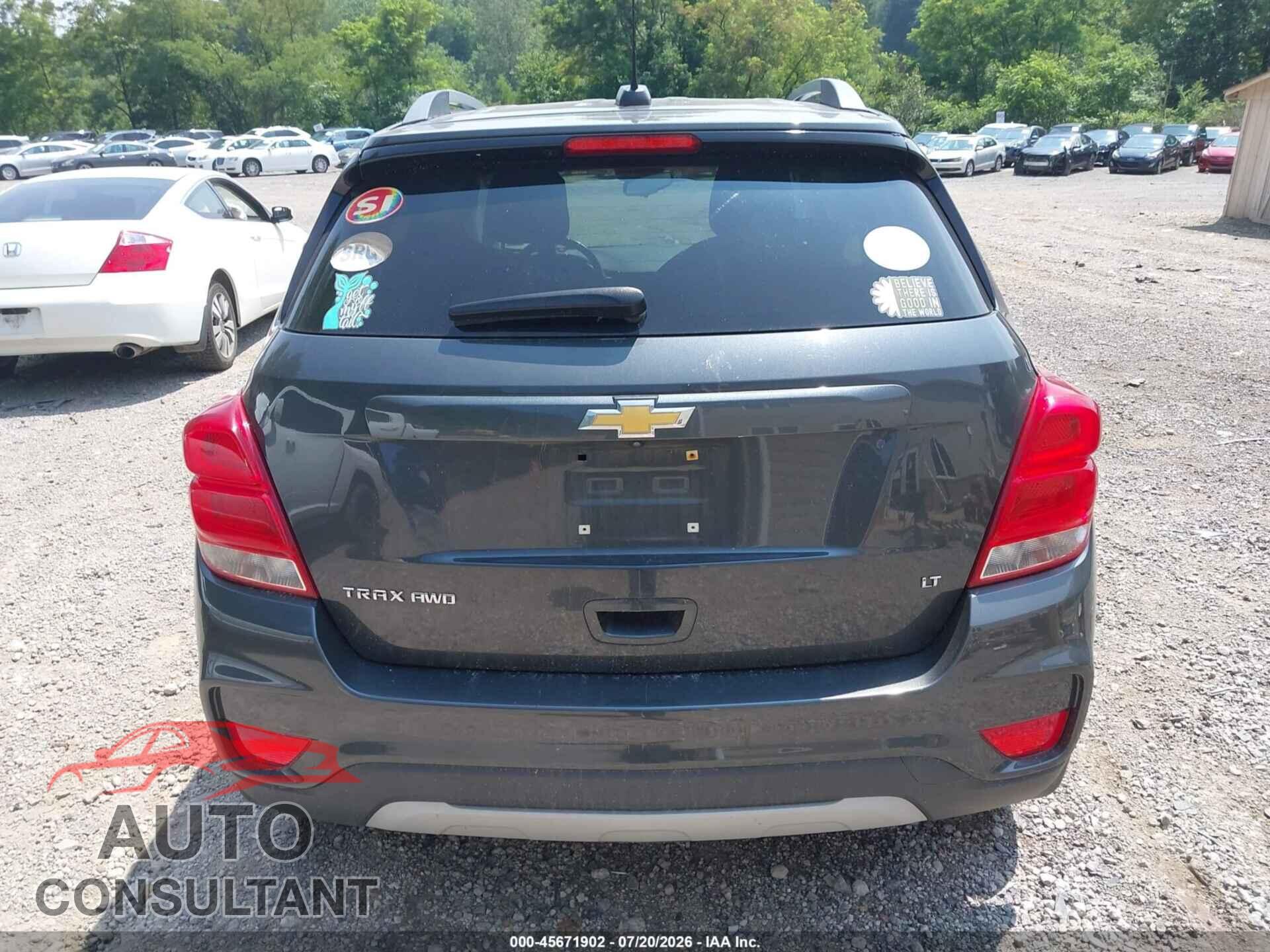 CHEVROLET TRAX 2017 - 3GNCJPSB3HL290645