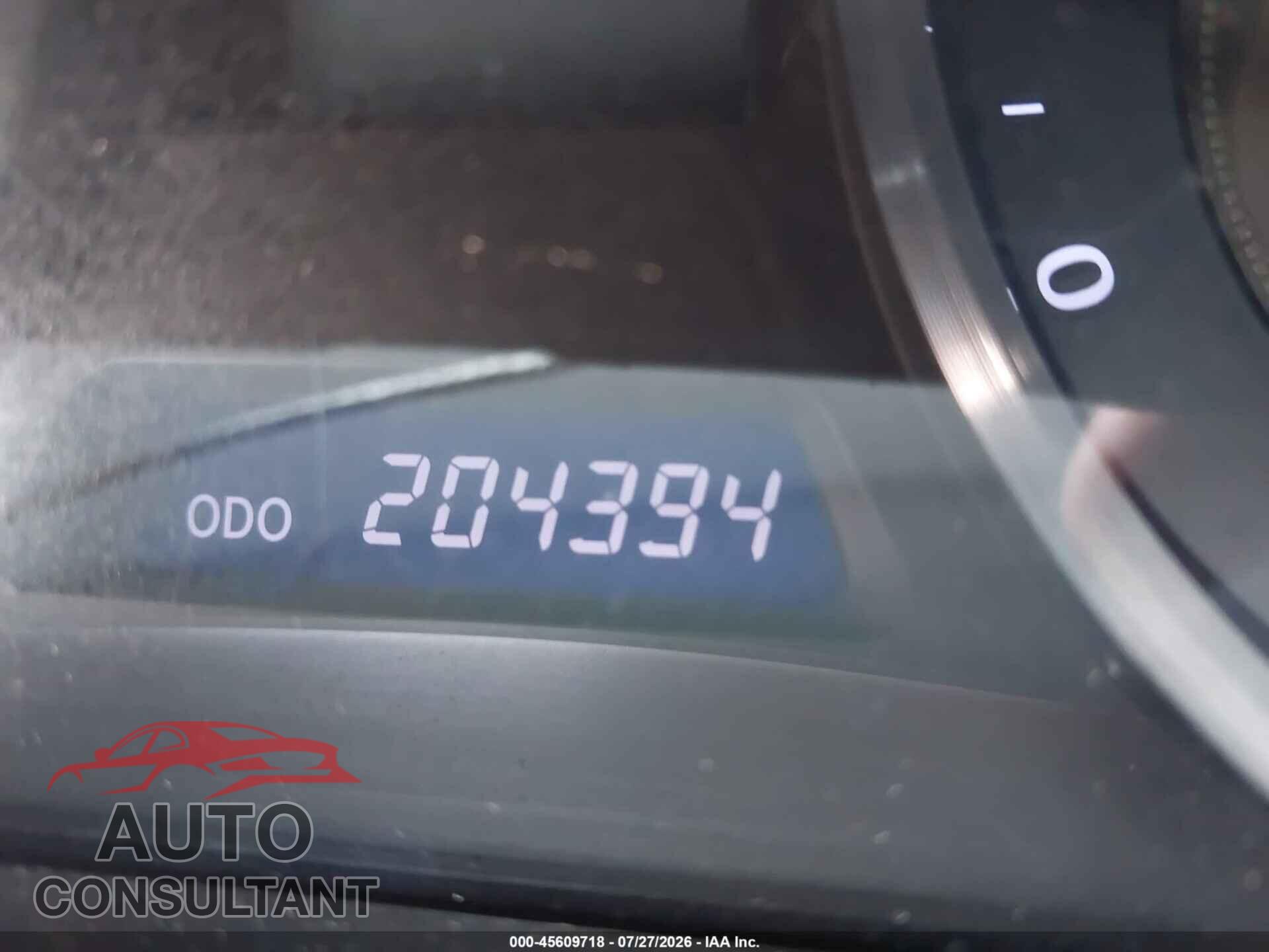 LEXUS IS 250 2012 - JTHBF5C29C2103040