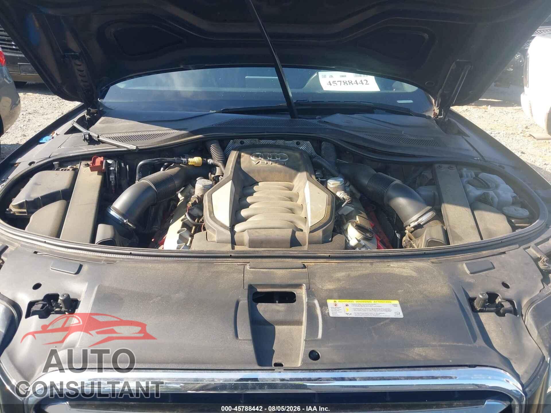 AUDI A8 L 2012 - WAURVAFD3CN007098