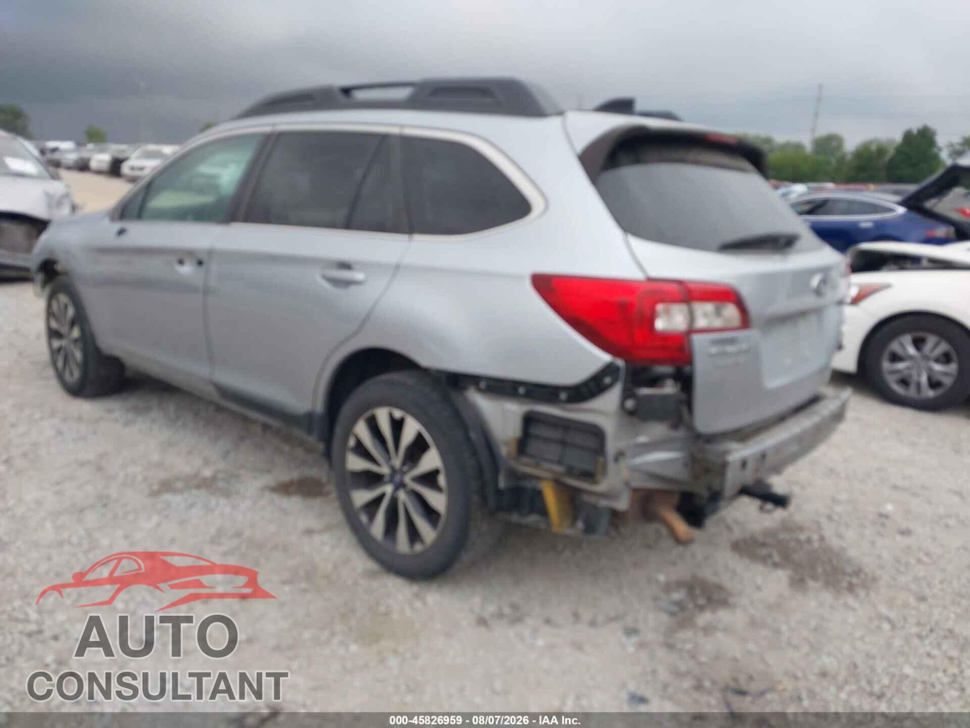 SUBARU OUTBACK 2016 - 4S4BSBLC8G3252183