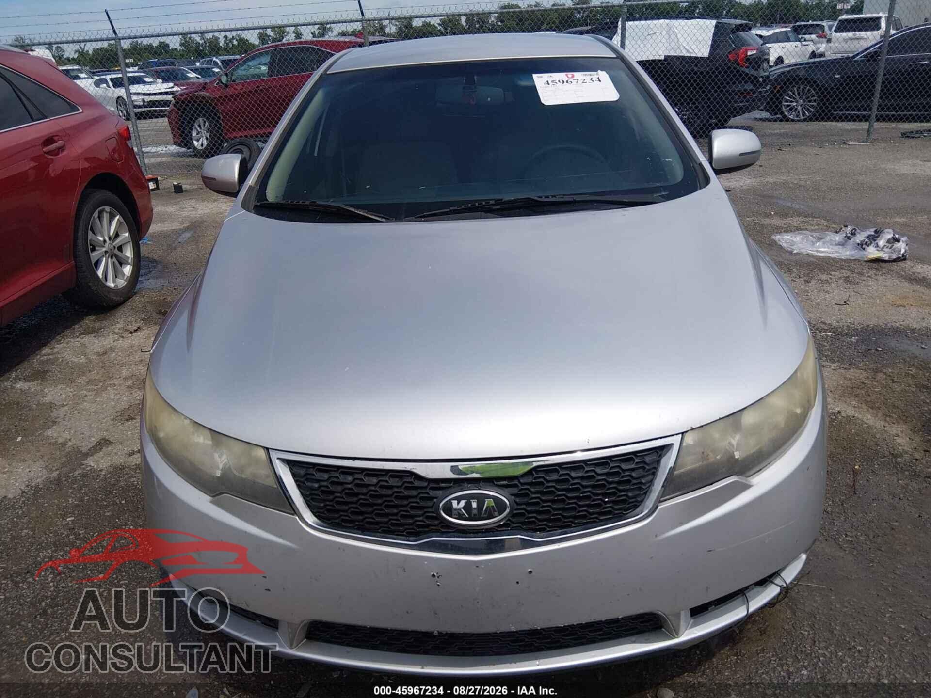 KIA FORTE 2012 - KNAFU4A22C5494971