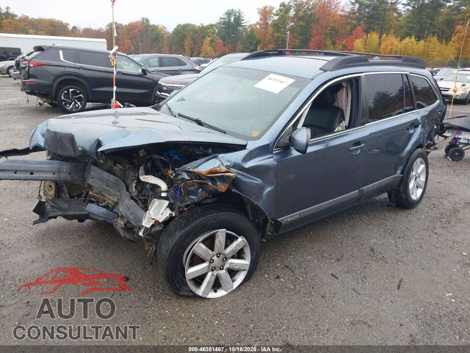 SUBARU OUTBACK 2014 - 4S4BRBCCXE3224491