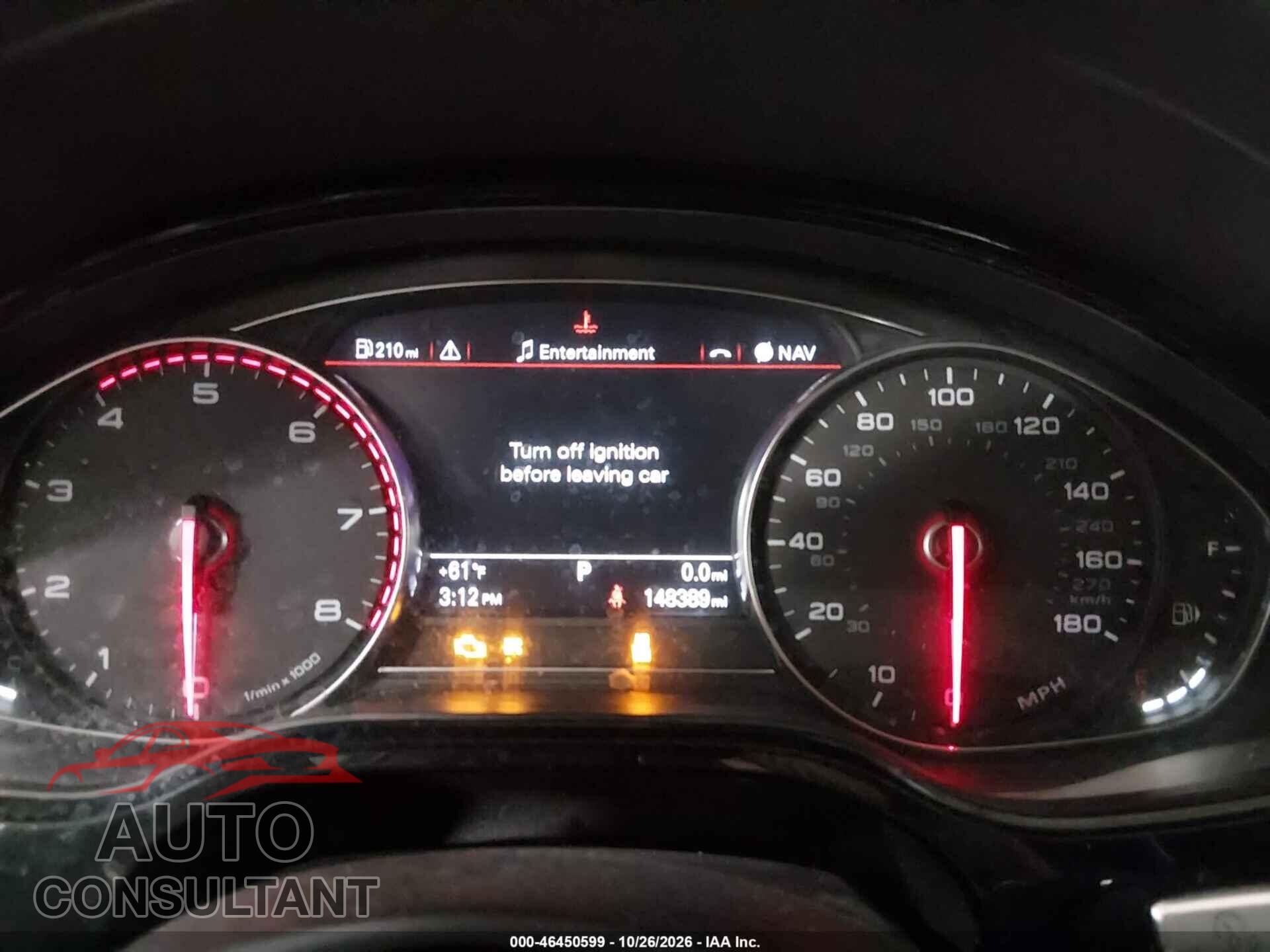 AUDI A8 L 2014 - WAUR2AFD7EN005253