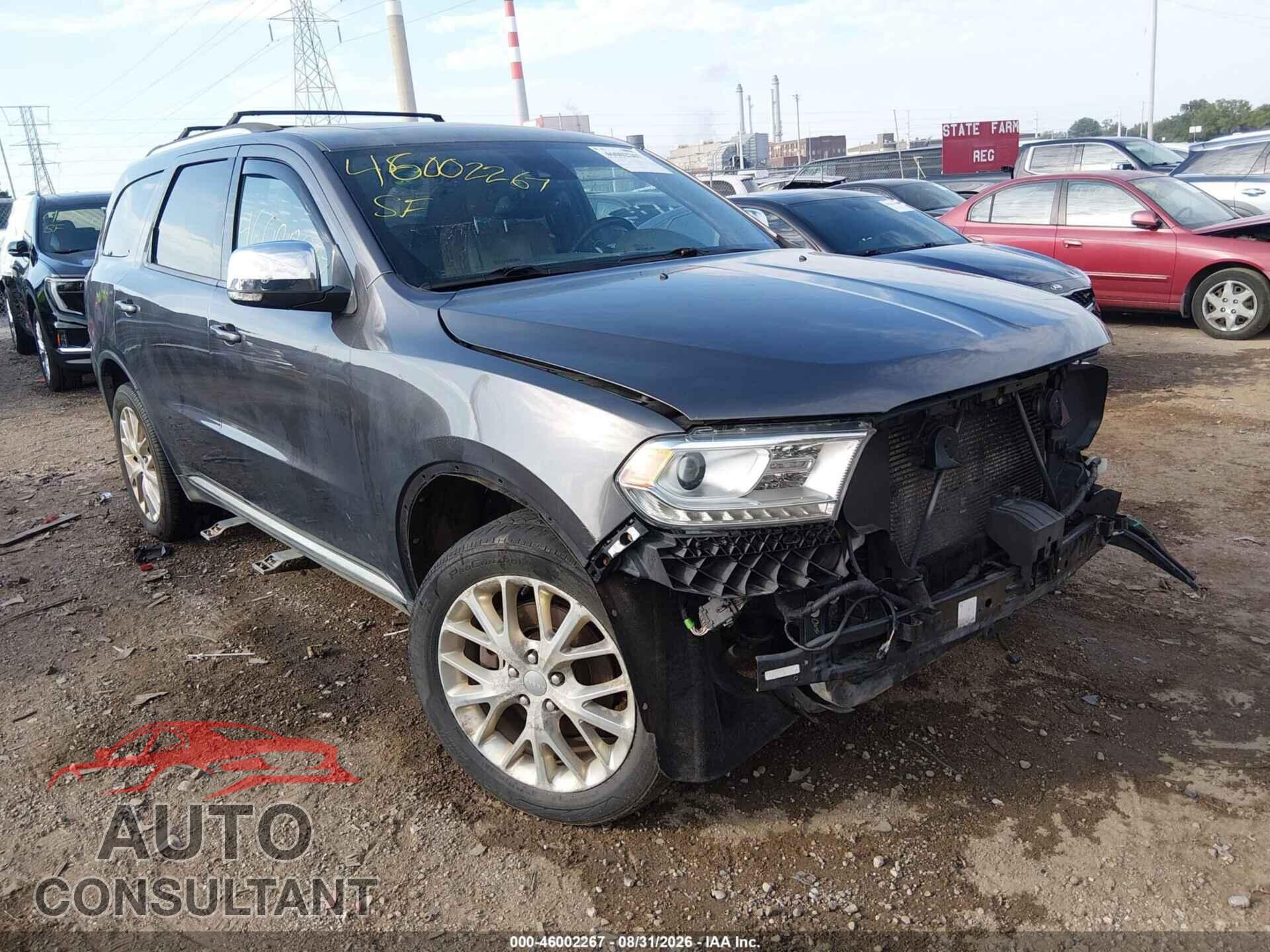 DODGE DURANGO 2014 - 1C4SDJET8EC342016