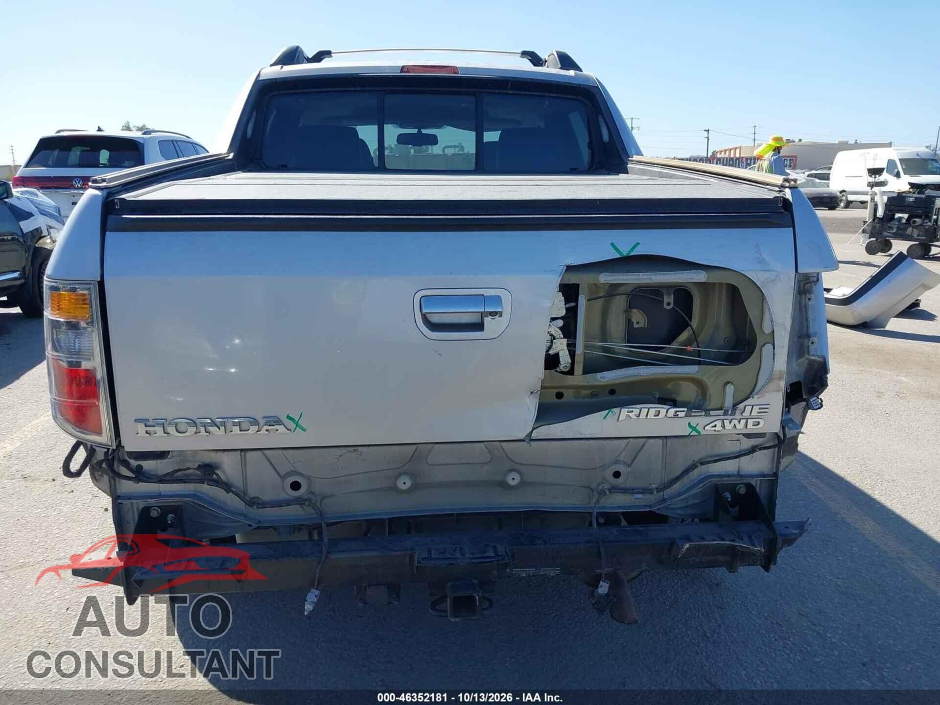 HONDA RIDGELINE 2013 - 5FPYK1F58DB015639
