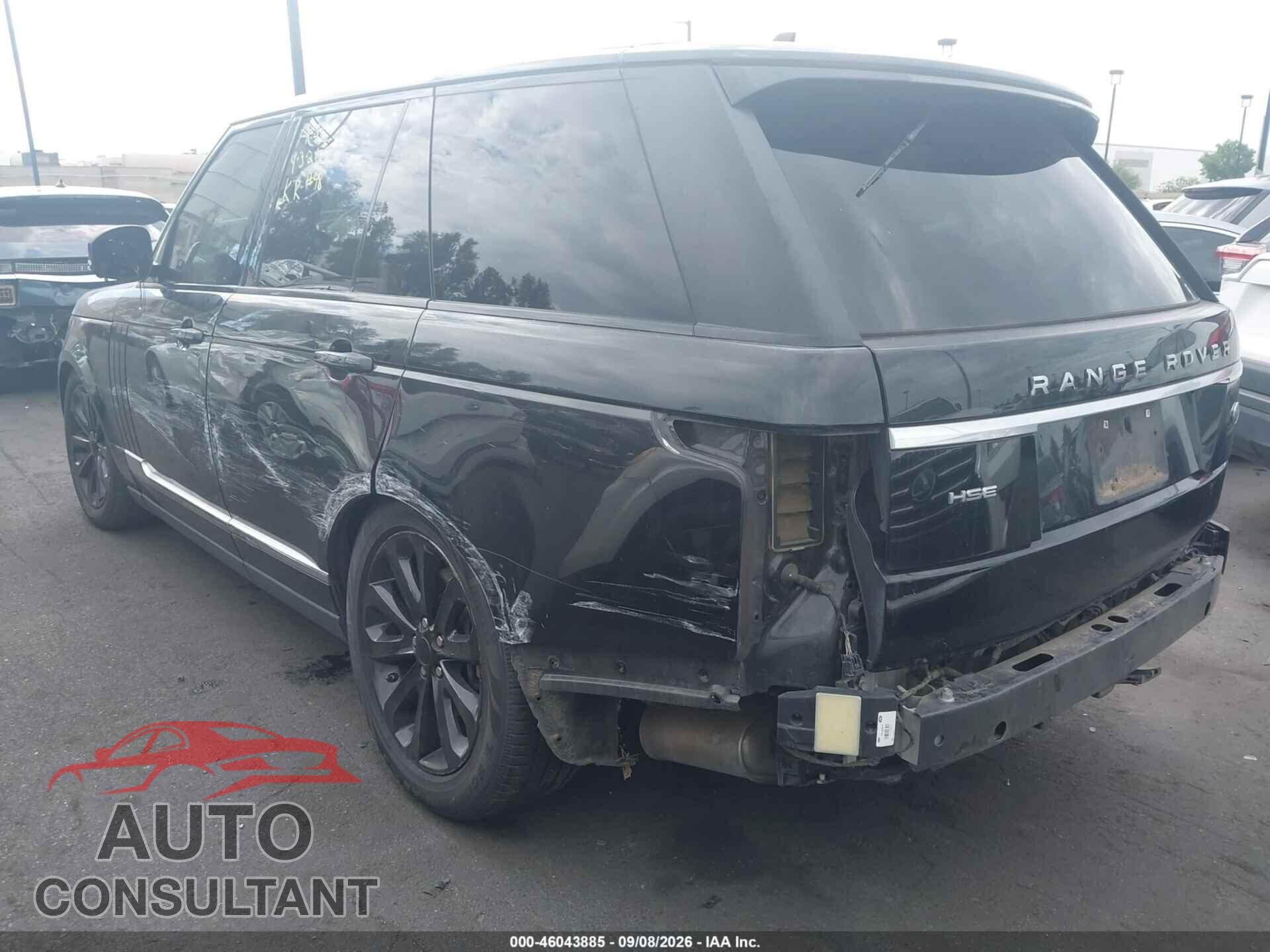 LAND ROVER RANGE ROVER 2015 - SALGS2VF9FA228608