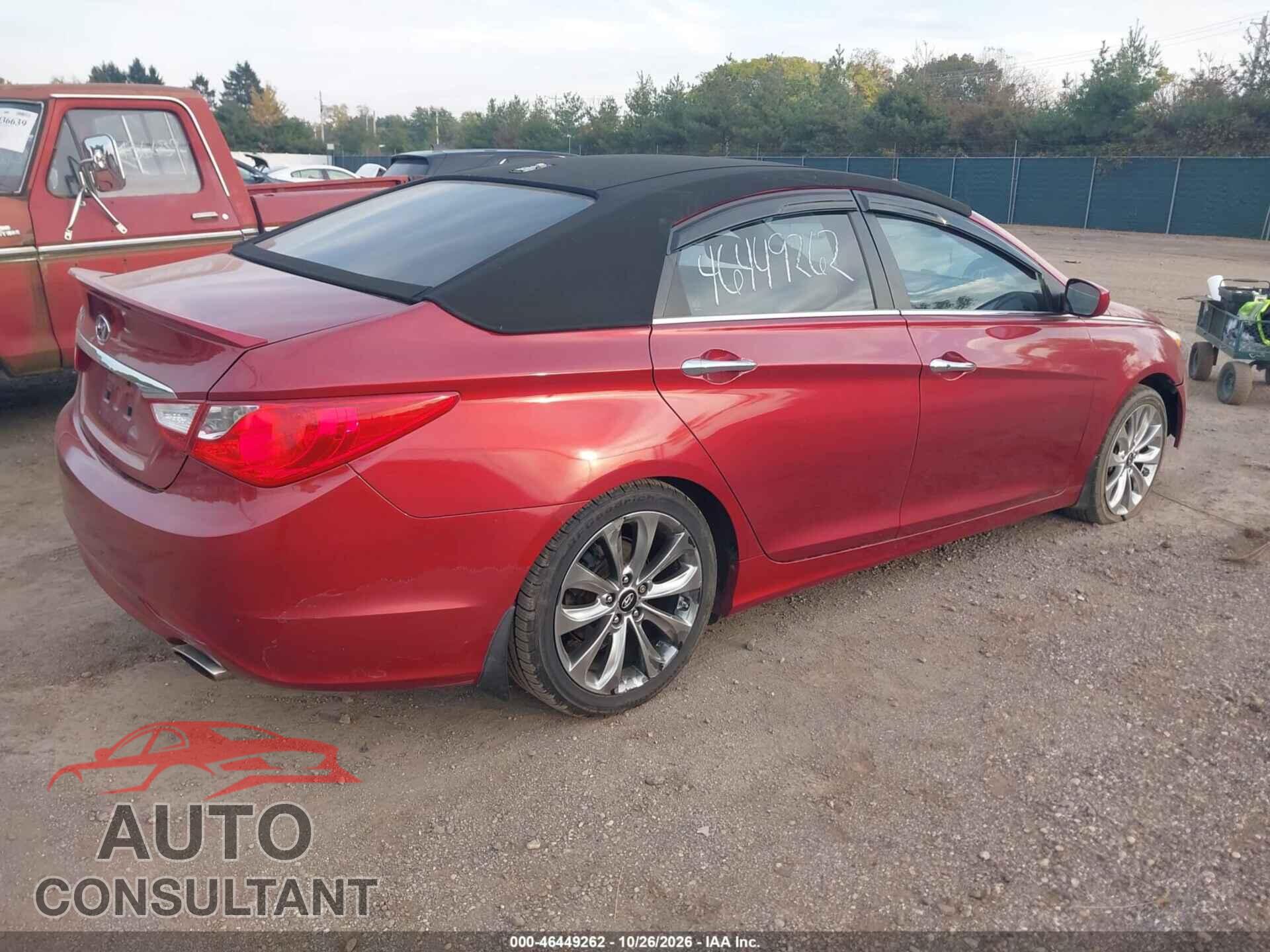HYUNDAI SONATA 2012 - 5NPEC4AC2CH473693