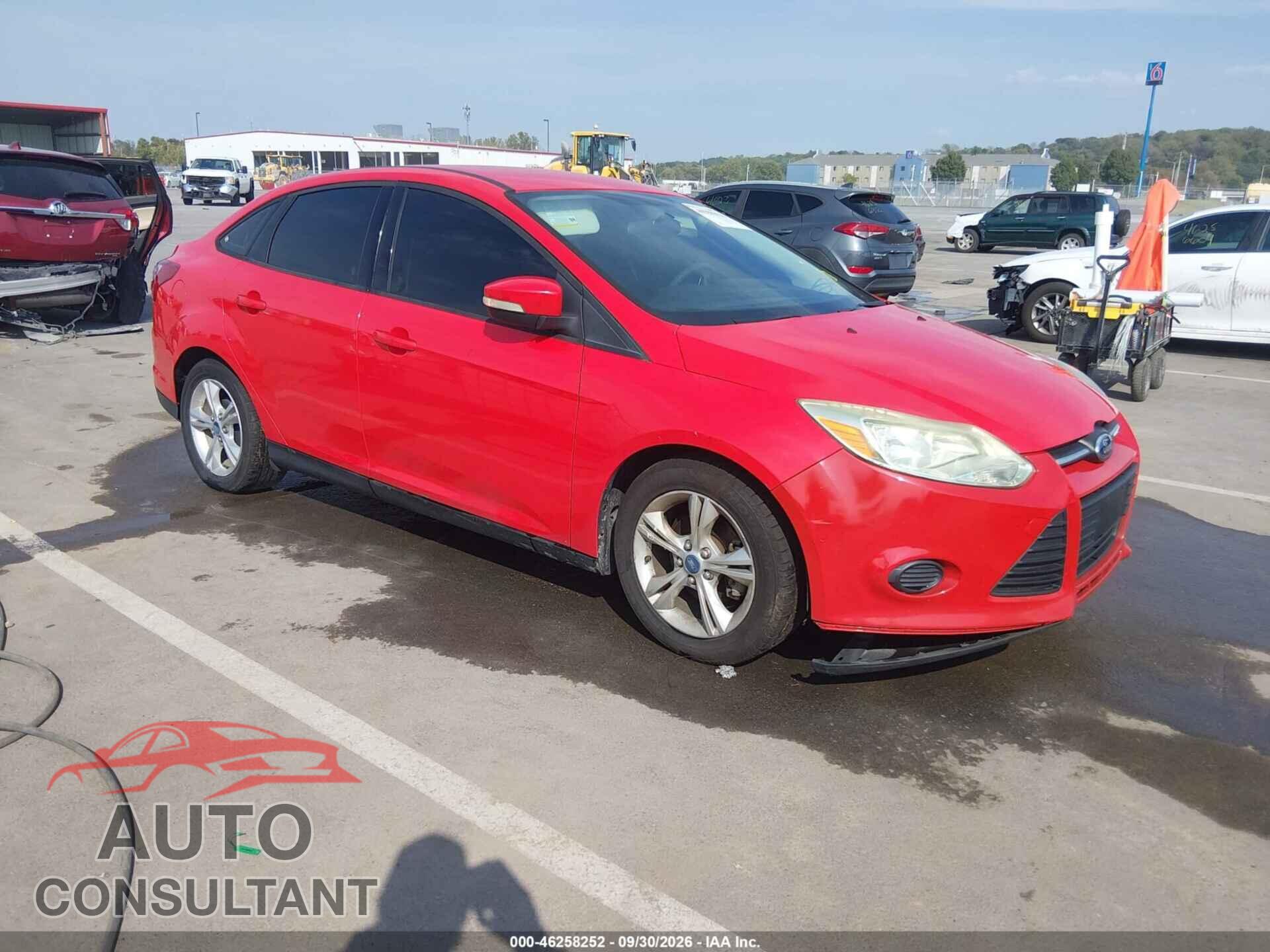 FORD FOCUS 2013 - 1FADP3F22DL182088