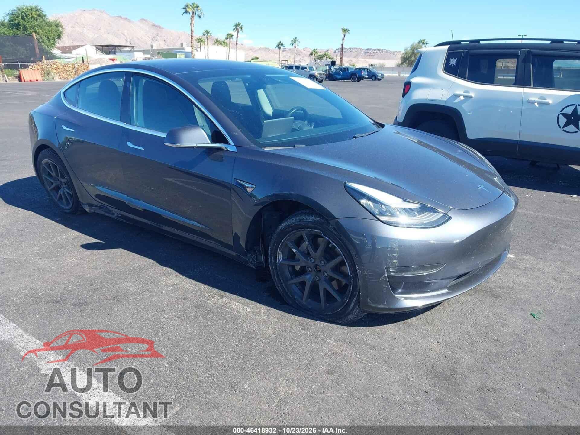 TESLA MODEL 3 2018 - 5YJ3E1EB9JF113883