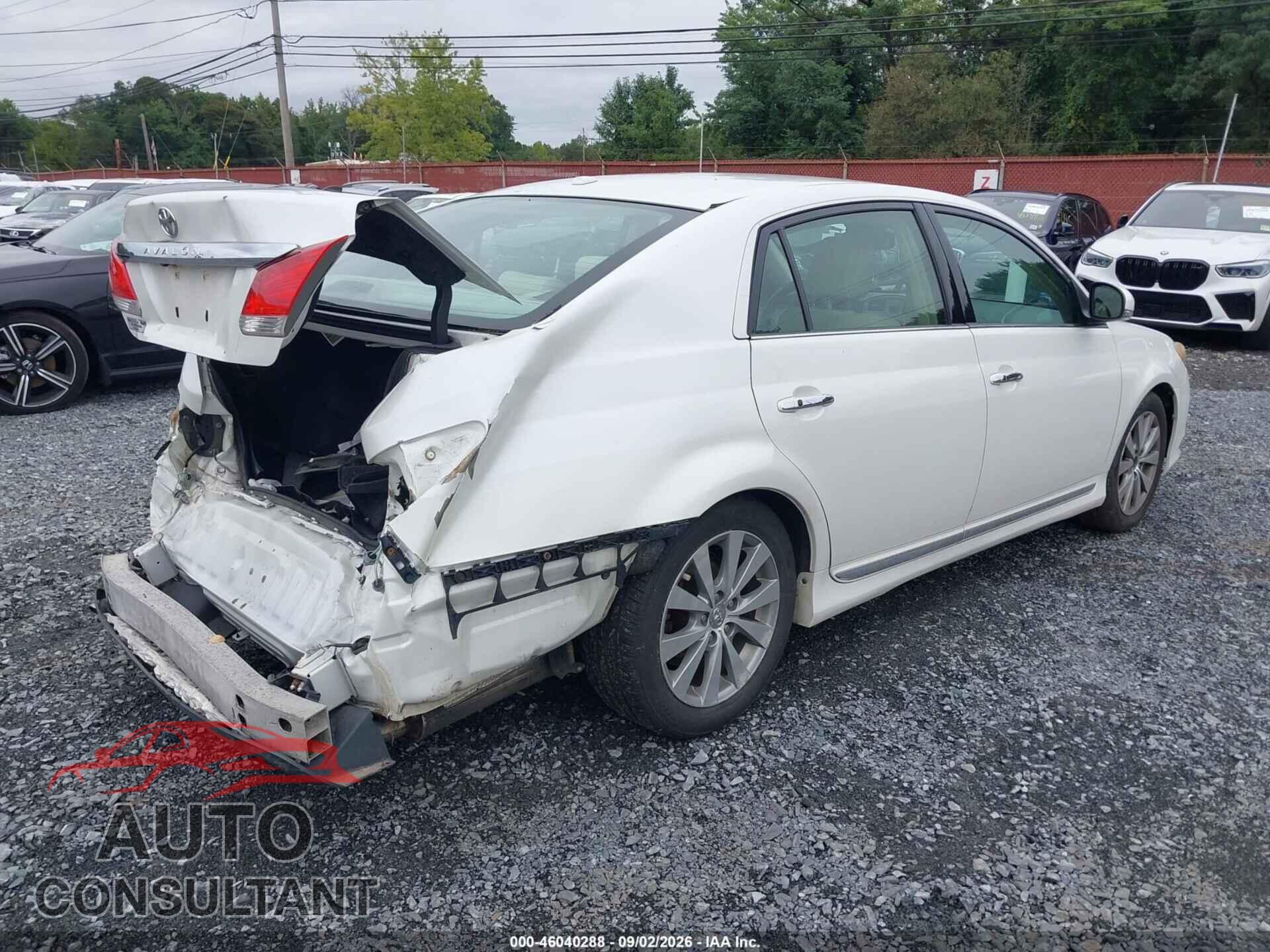 TOYOTA AVALON 2012 - 4T1BK3DB9CU473632