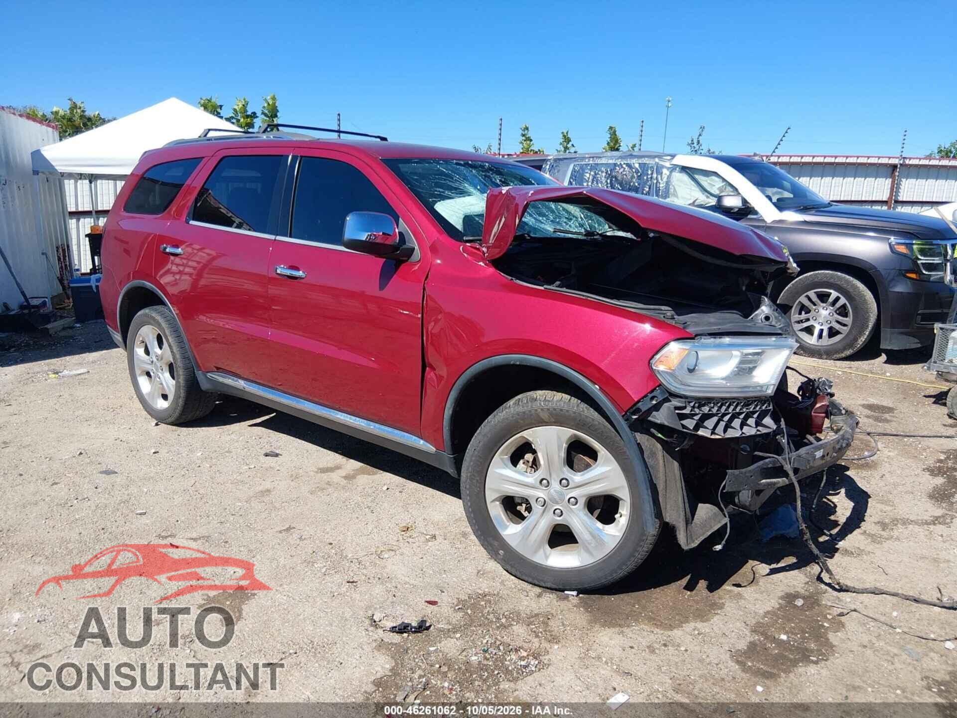 DODGE DURANGO 2015 - 1C4RDJAG3FC128530