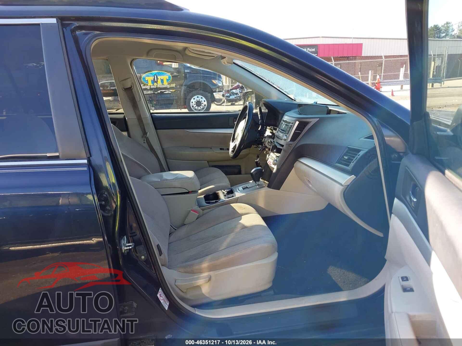 SUBARU OUTBACK 2013 - 4S4BRBCCXD3265749