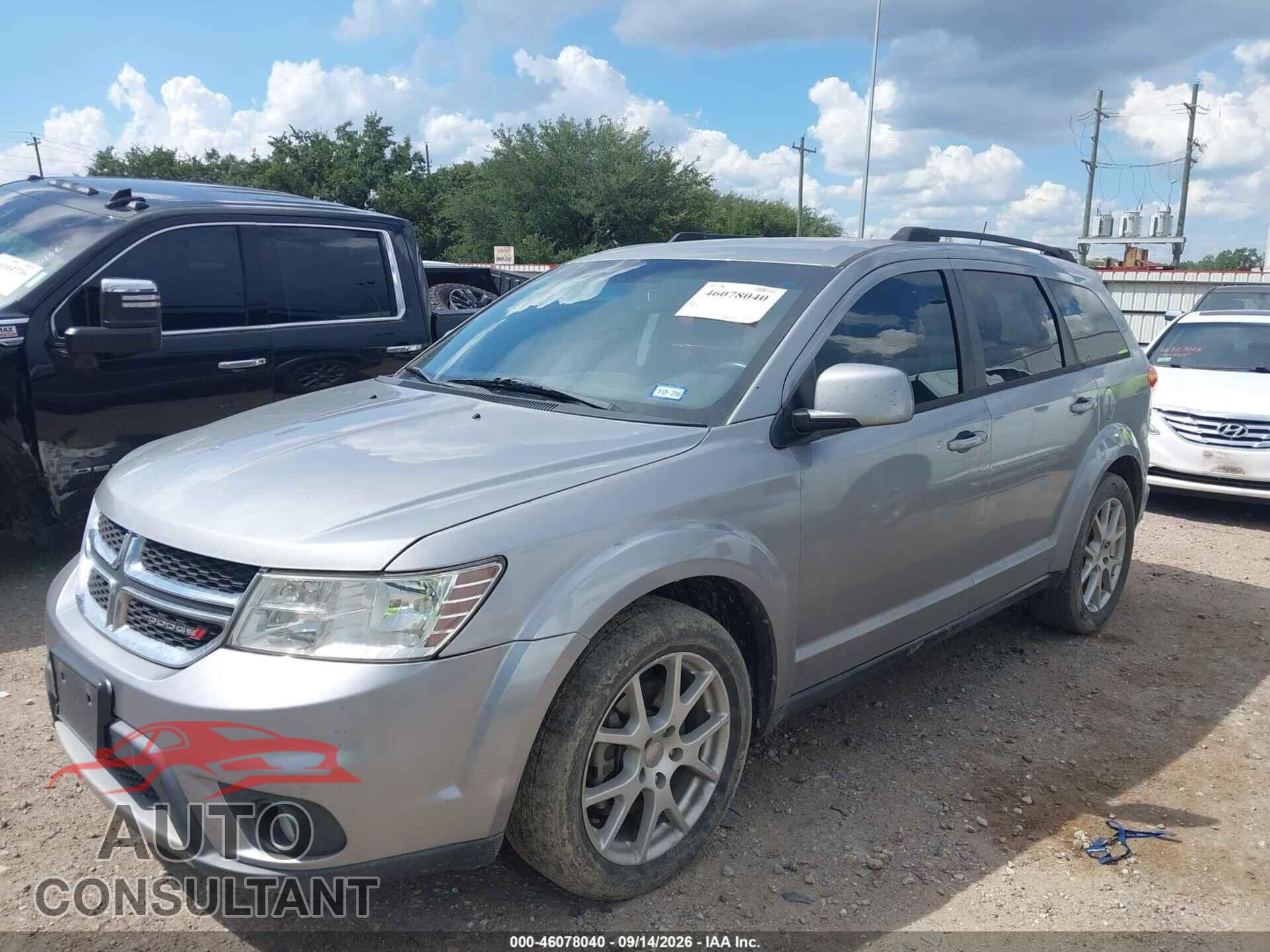 DODGE JOURNEY 2015 - 3C4PDCBB8FT593153