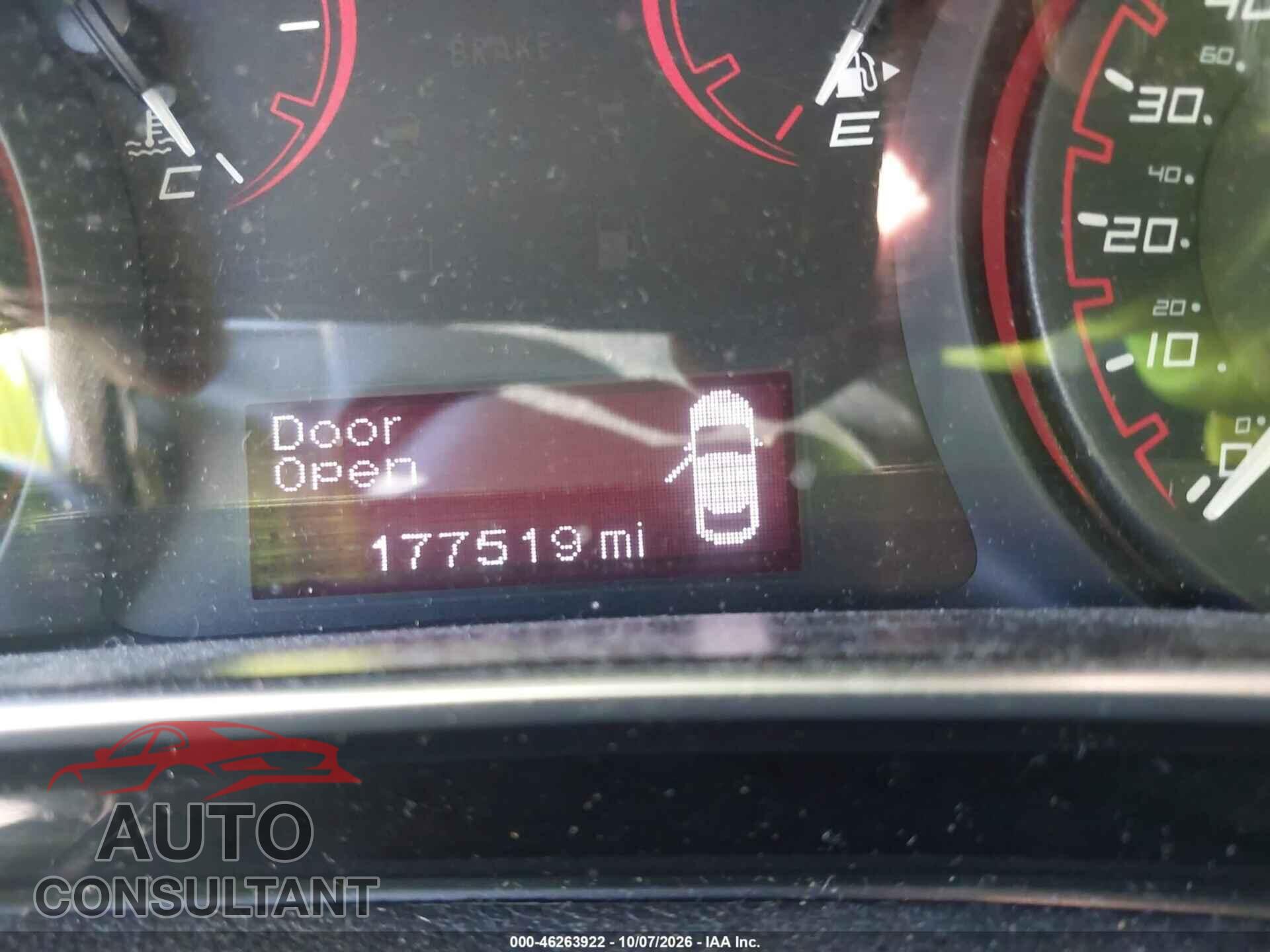 DODGE DART 2013 - 1C3CDFBA1DD334342