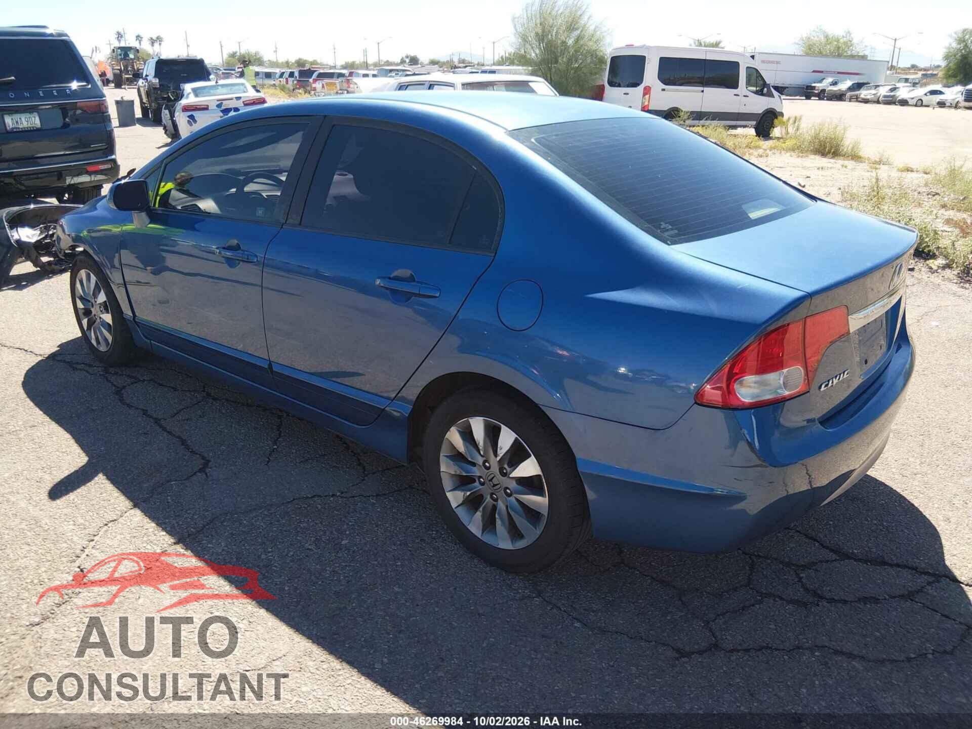 HONDA CIVIC 2010 - 19XFA1F8XAE049404