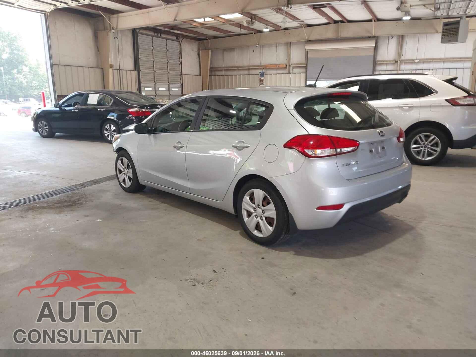 KIA FORTE 2016 - KNAFK5A82G5607601