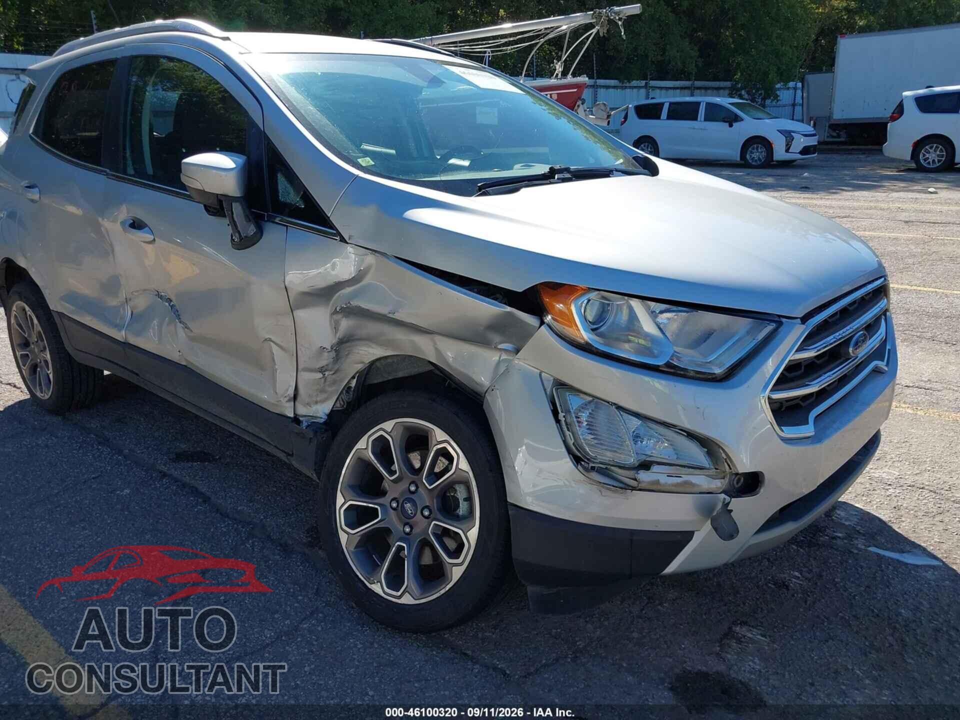 FORD ECOSPORT 2020 - MAJ6S3KL7LC364759