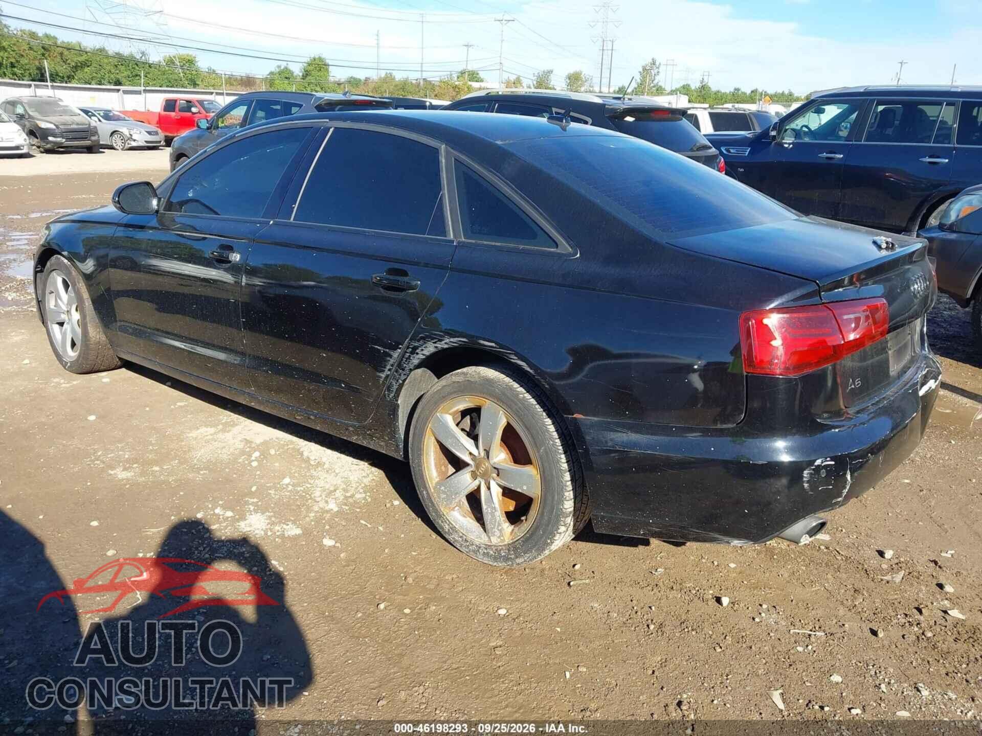 AUDI A6 2012 - WAUGGAFC8CN061960
